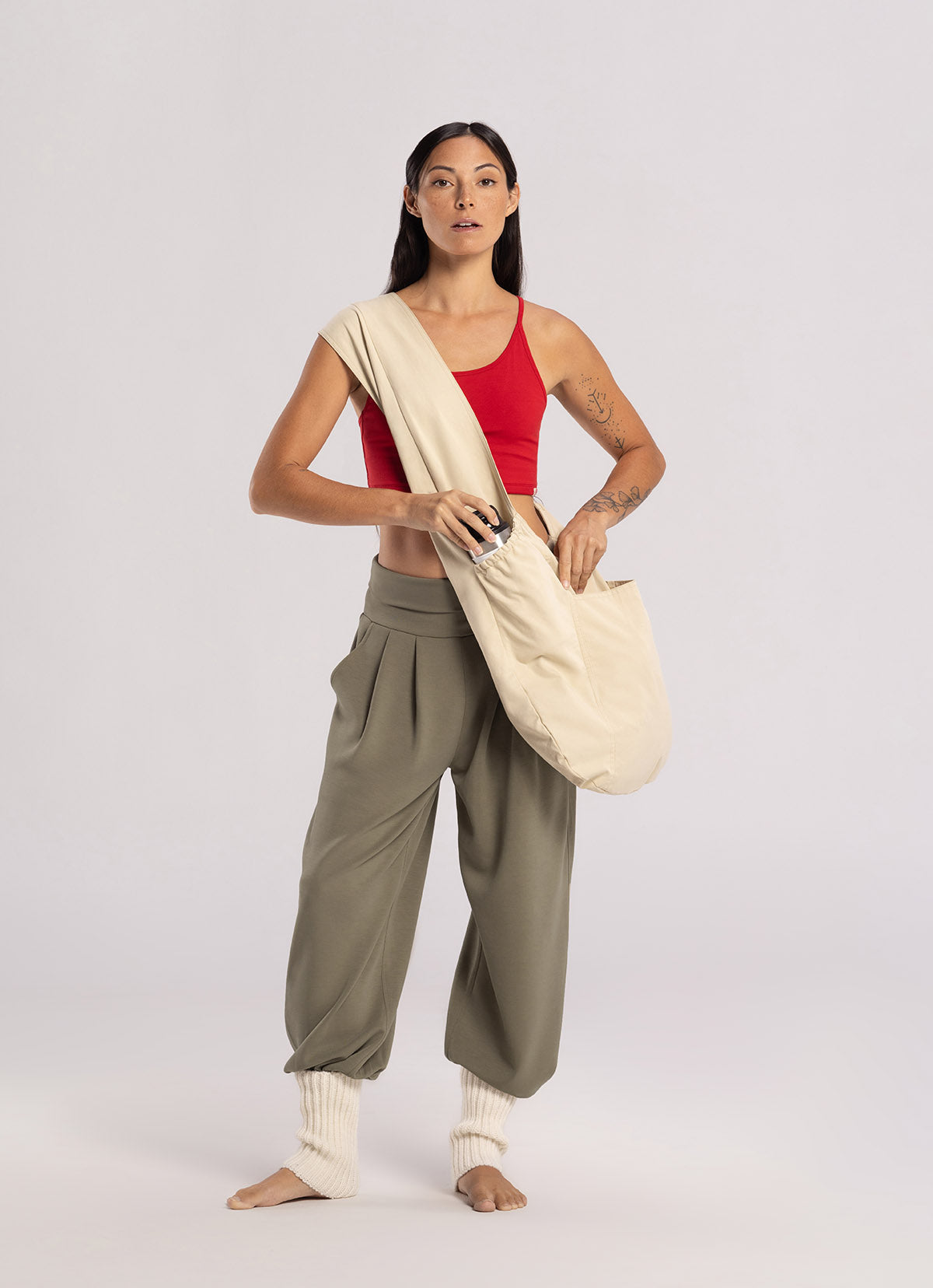 BM round bag_Beige