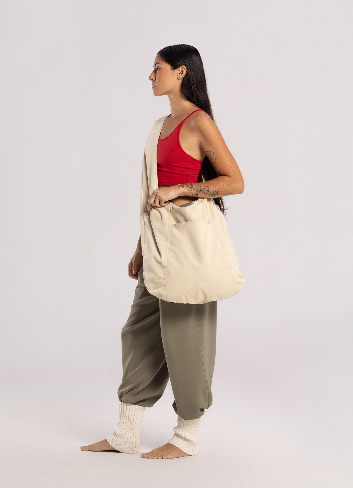 BM round bag_Beige