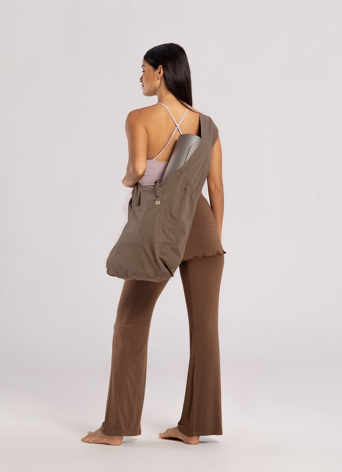 BM round bag_Brown