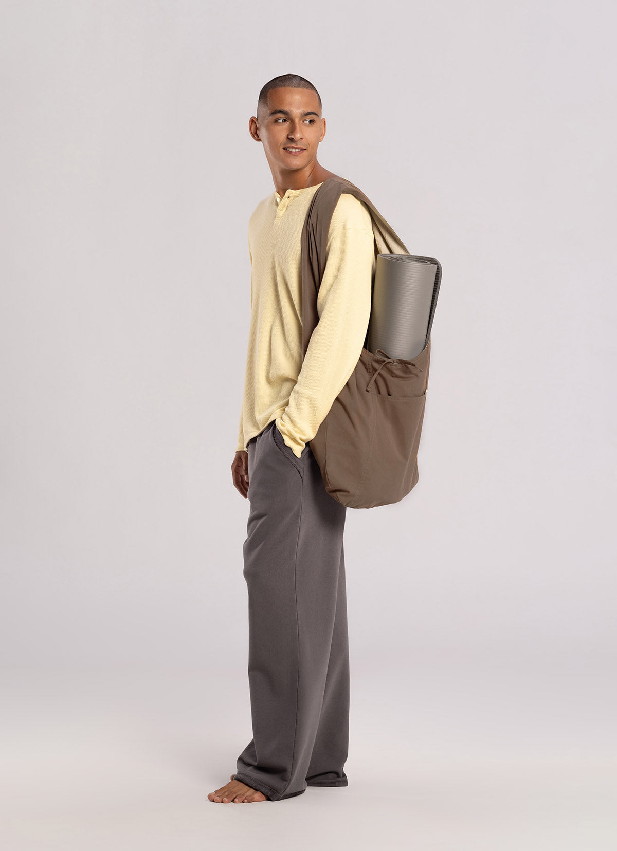 BM round bag_Brown