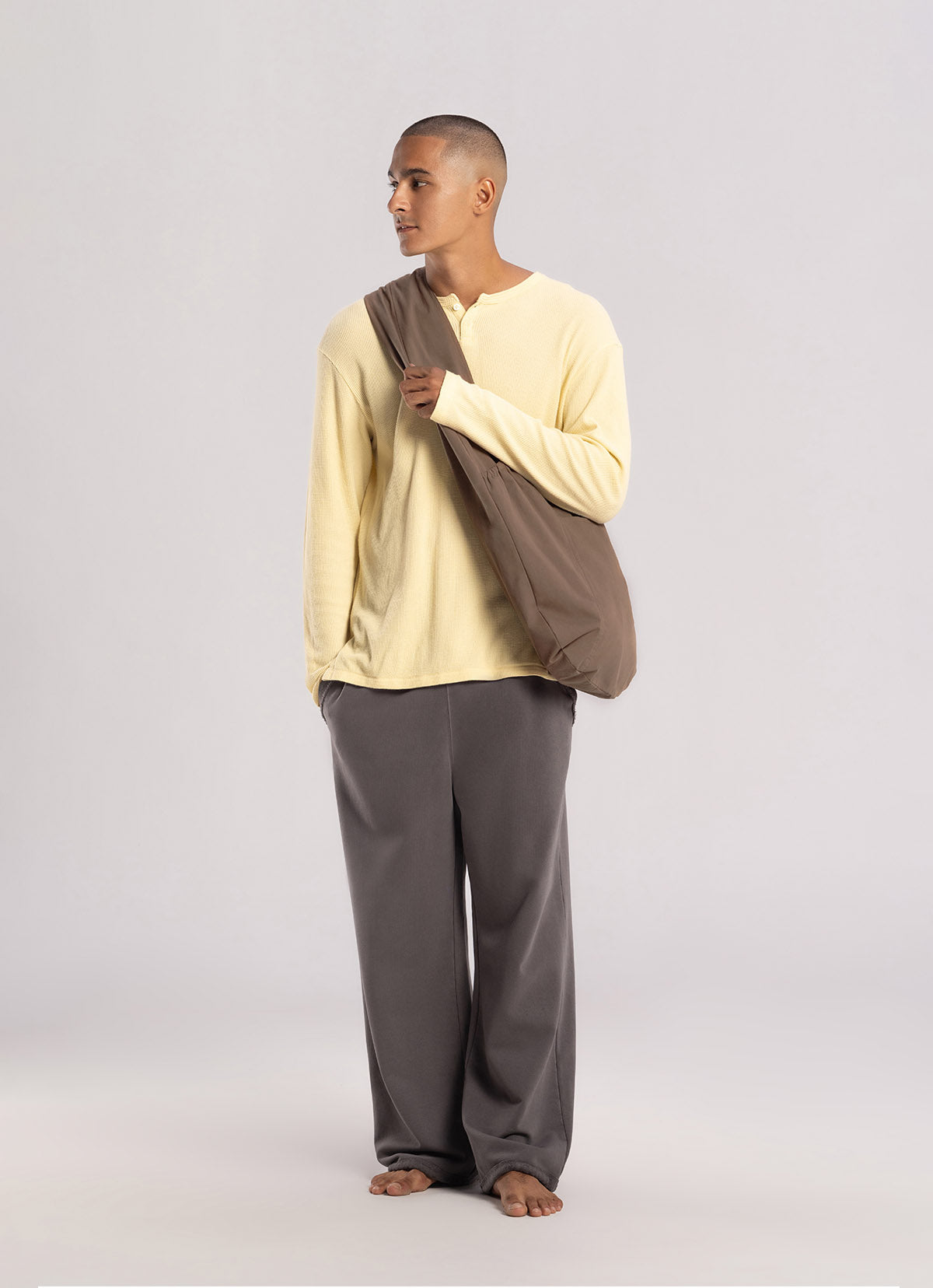 BM round bag_Brown