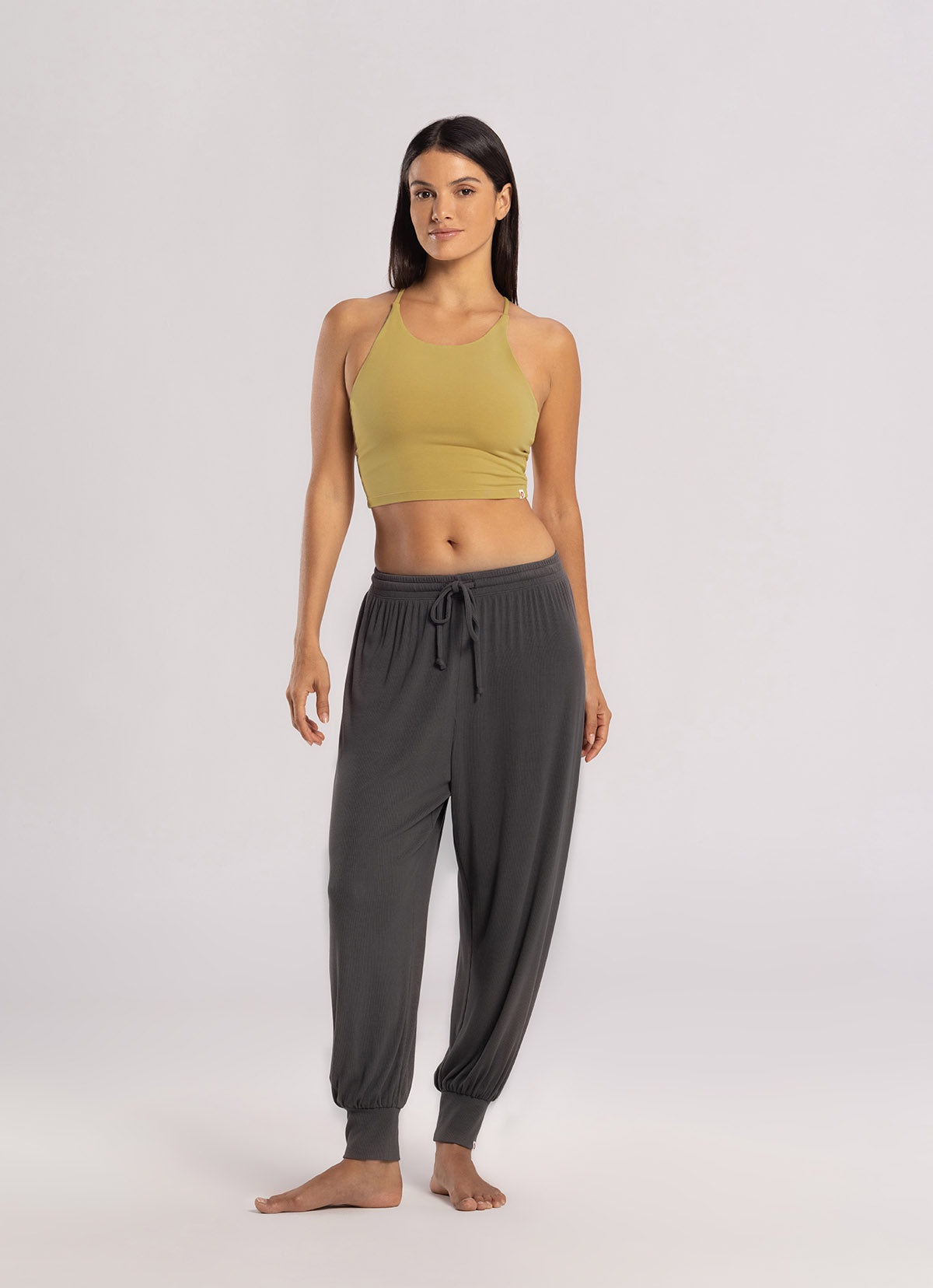 Poorna bra top (Bamboo ver.)_Olivenite