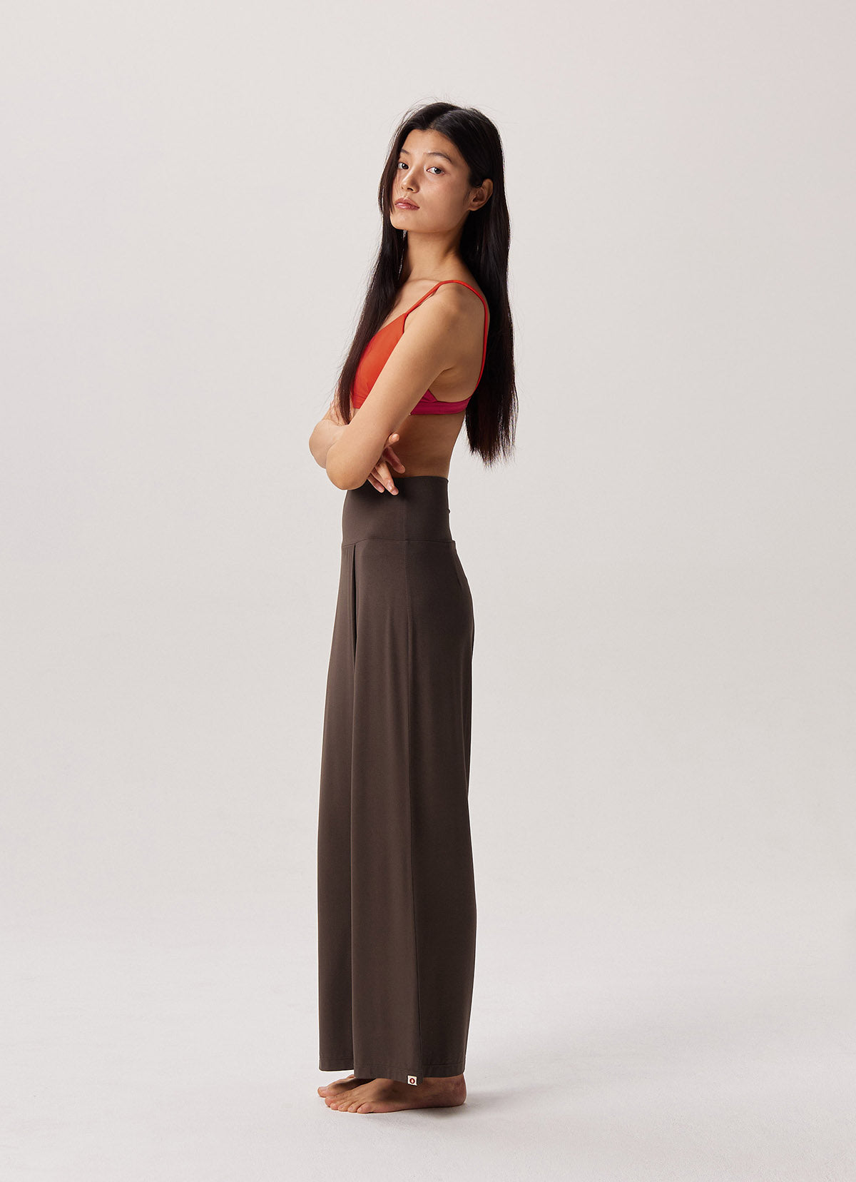One-tone bra top_Cherry Tomato