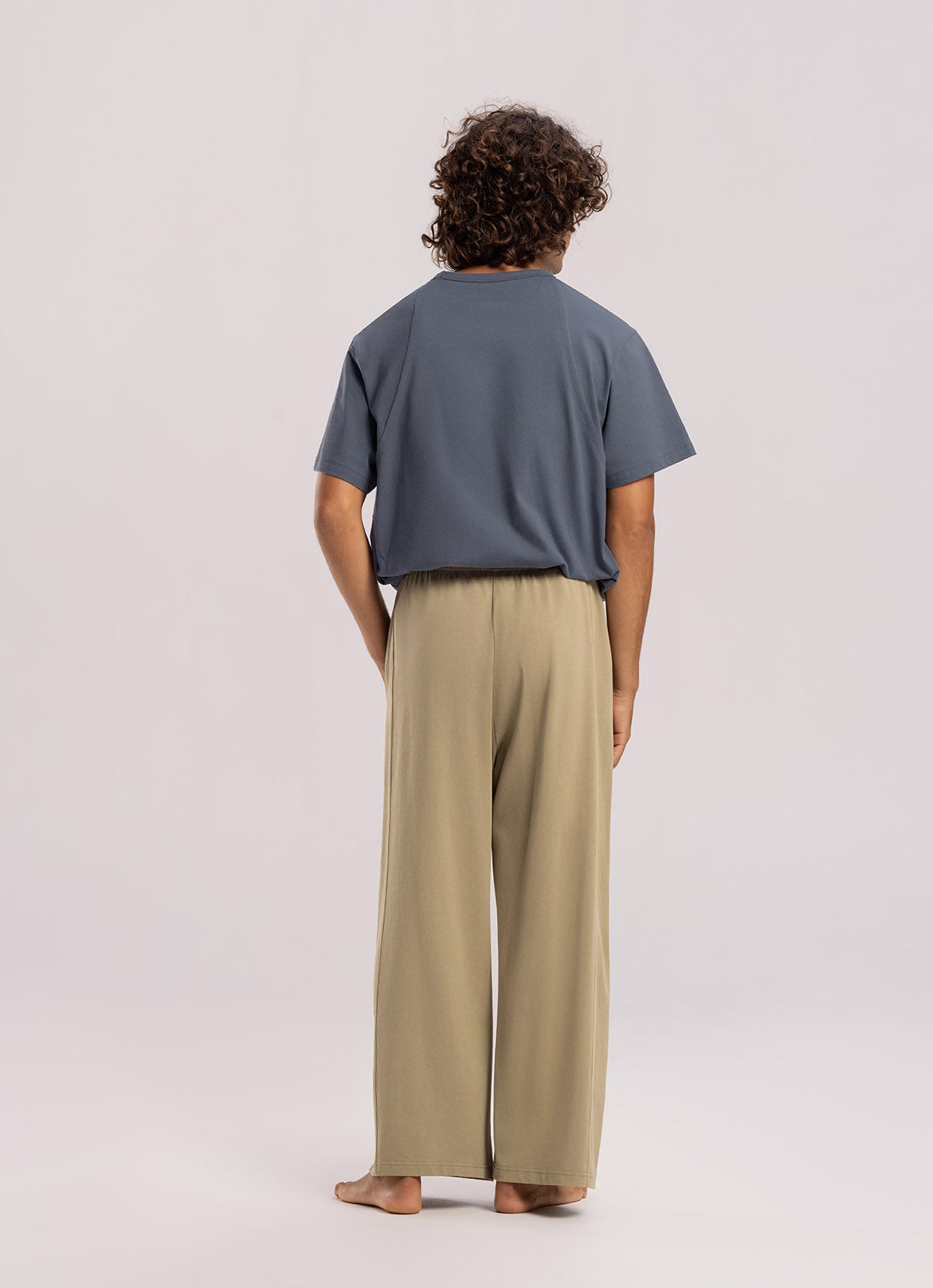 Circle short sleeve (For Men)_Grisaille