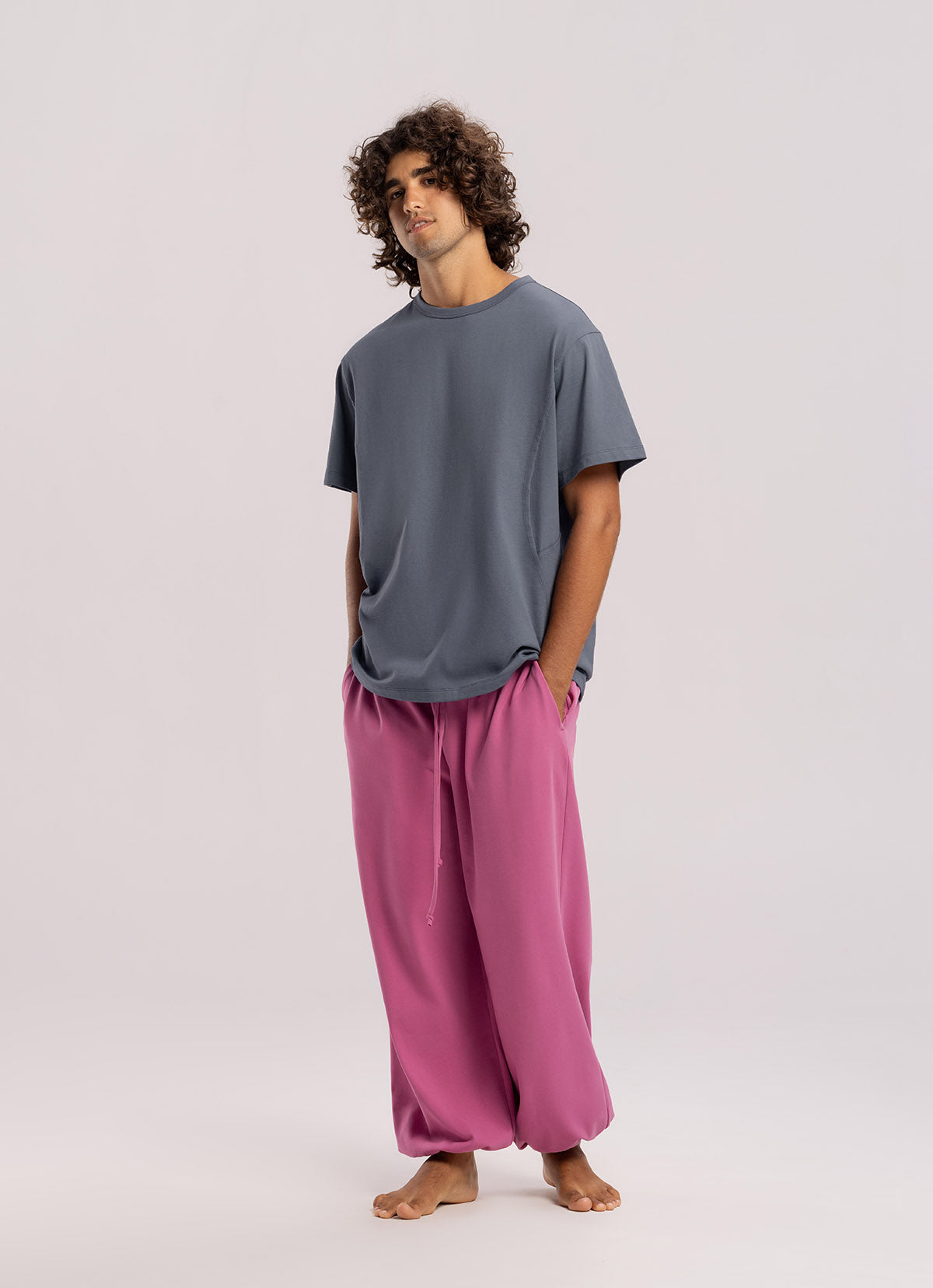 Pumkin pants #2 (Unisex)_Red Violet