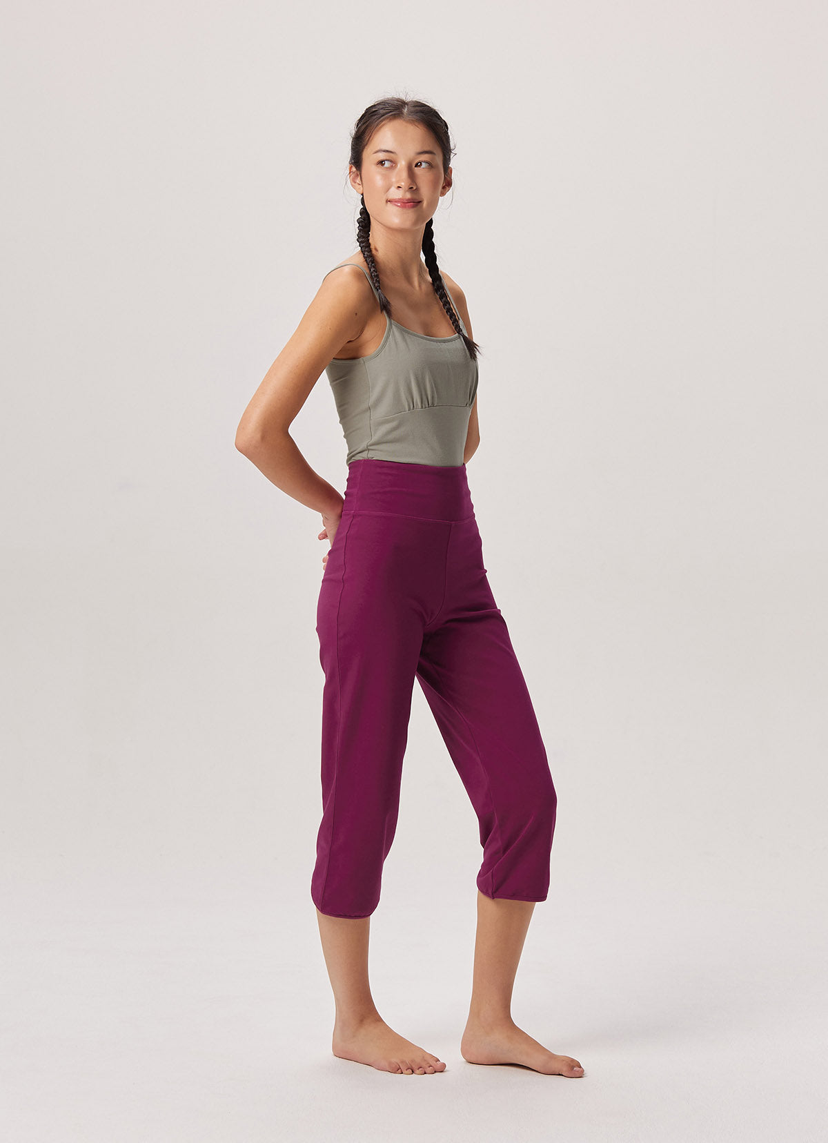 Little shirring tank top_London Fog