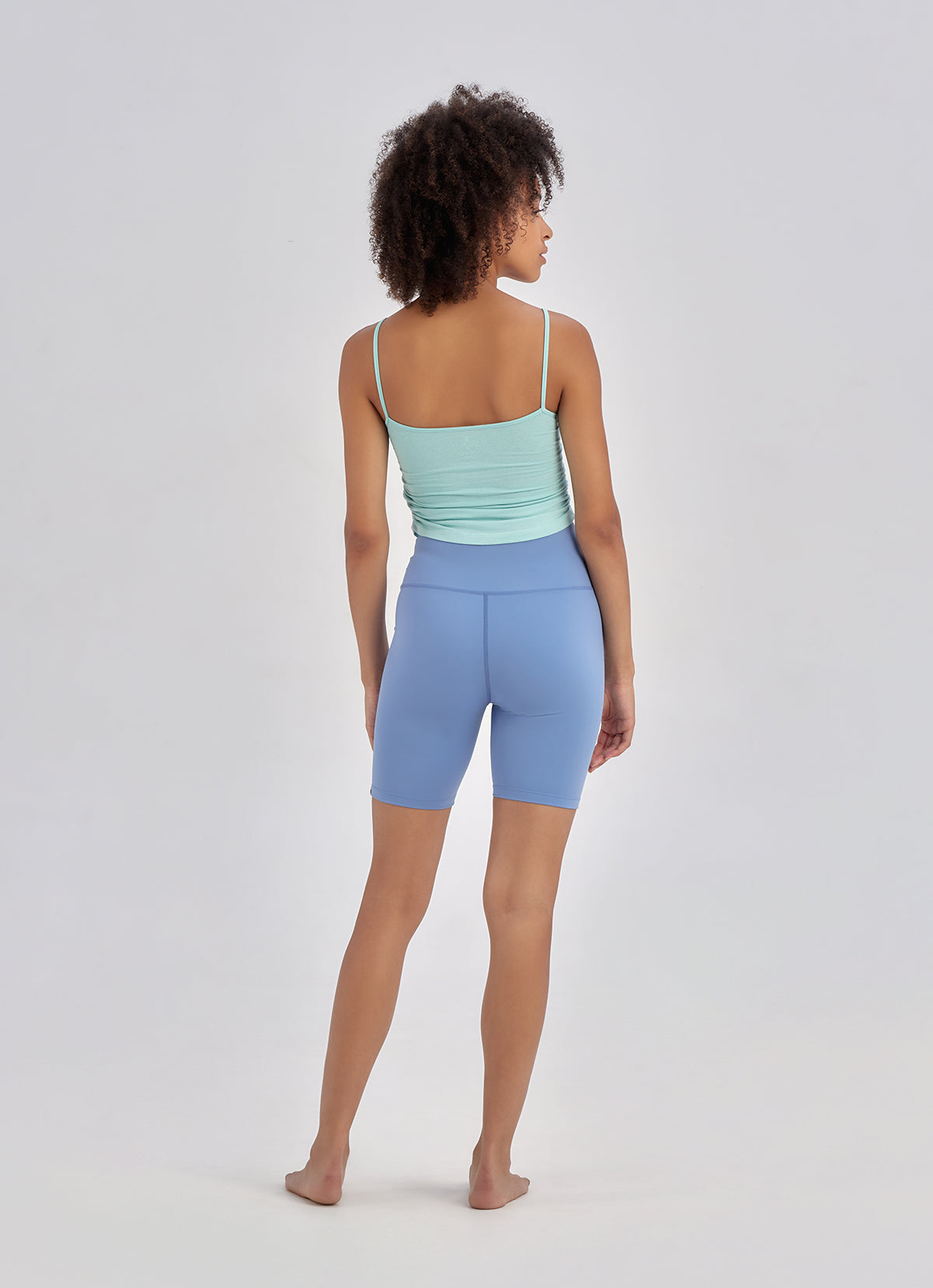 Gigi biker shorts_Country Blue
