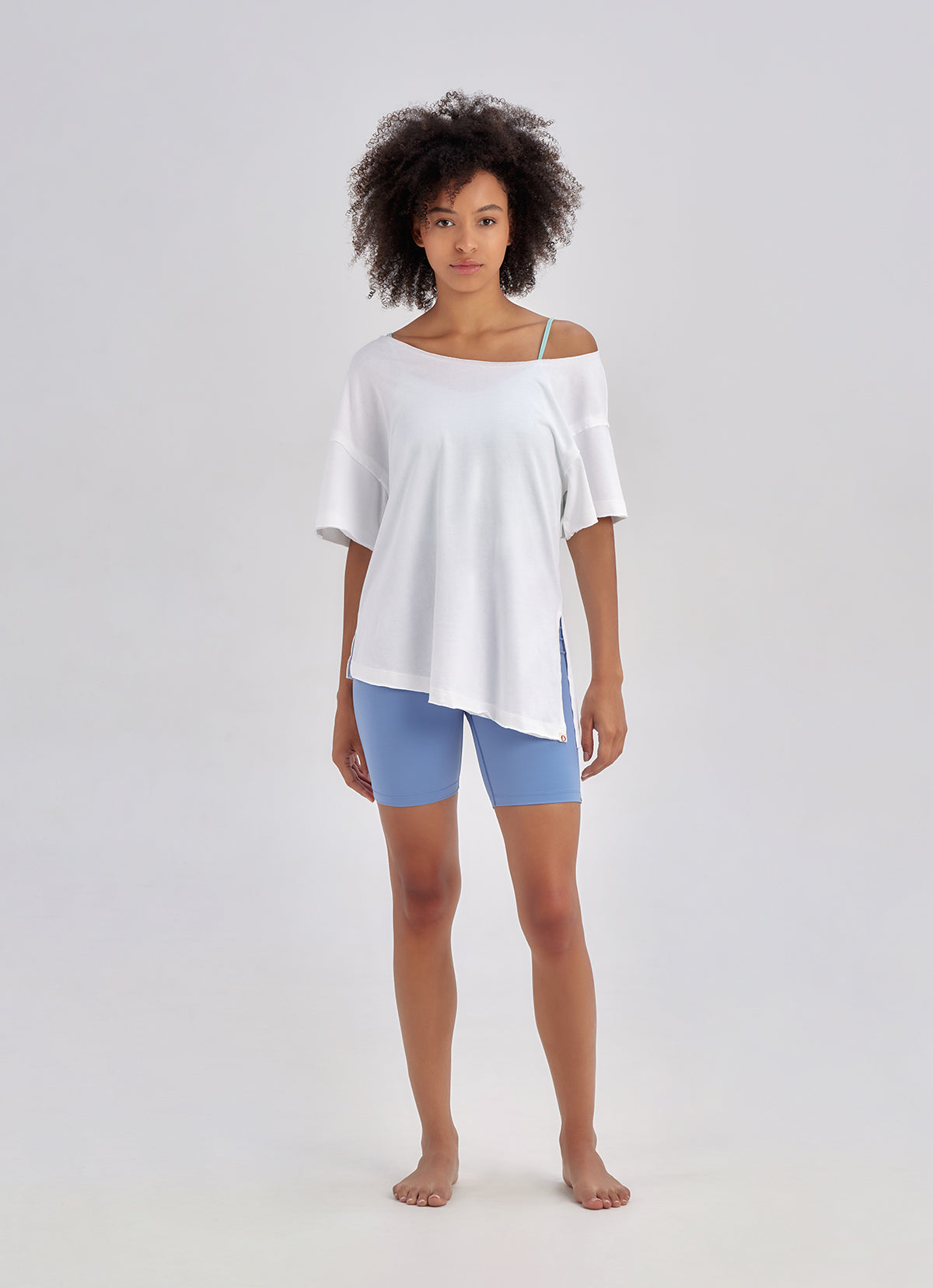 Lop short sleeve_White