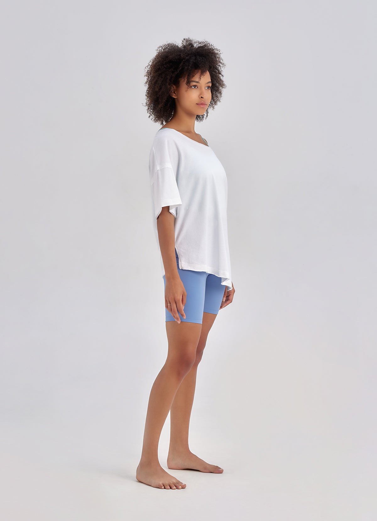 Lop short sleeve_White