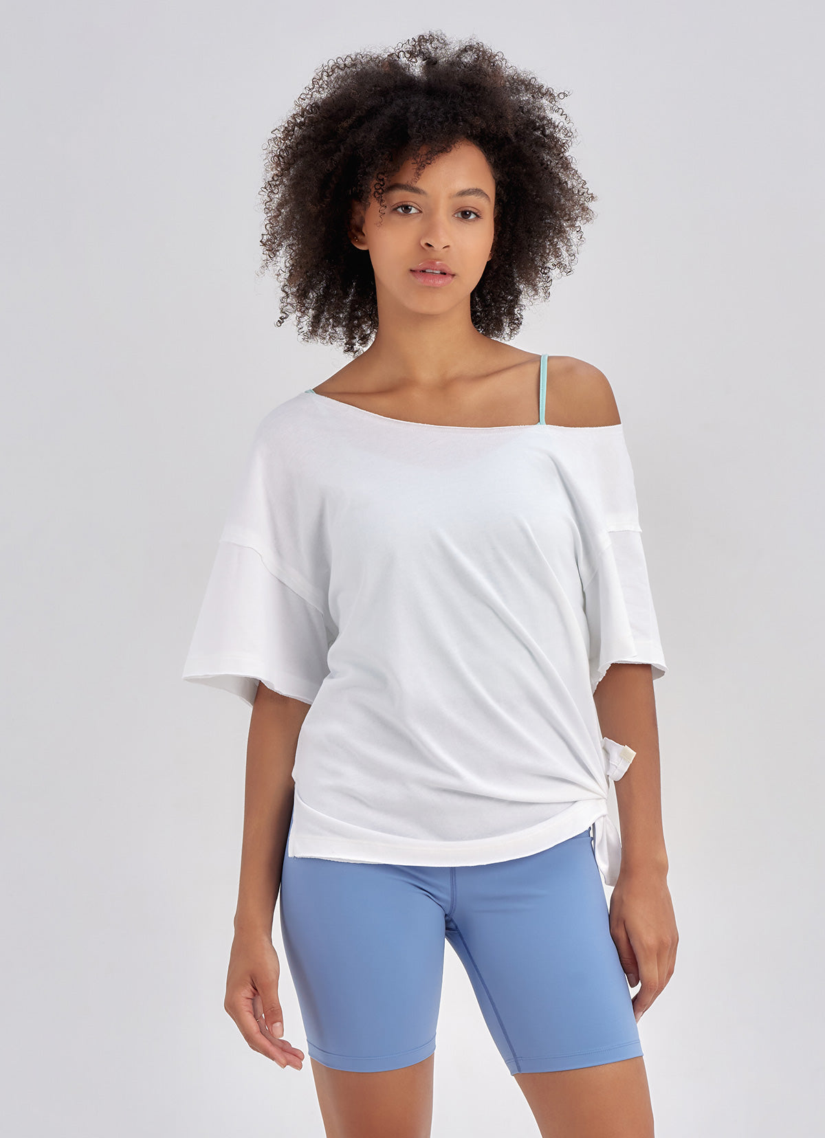 Lop short sleeve_White