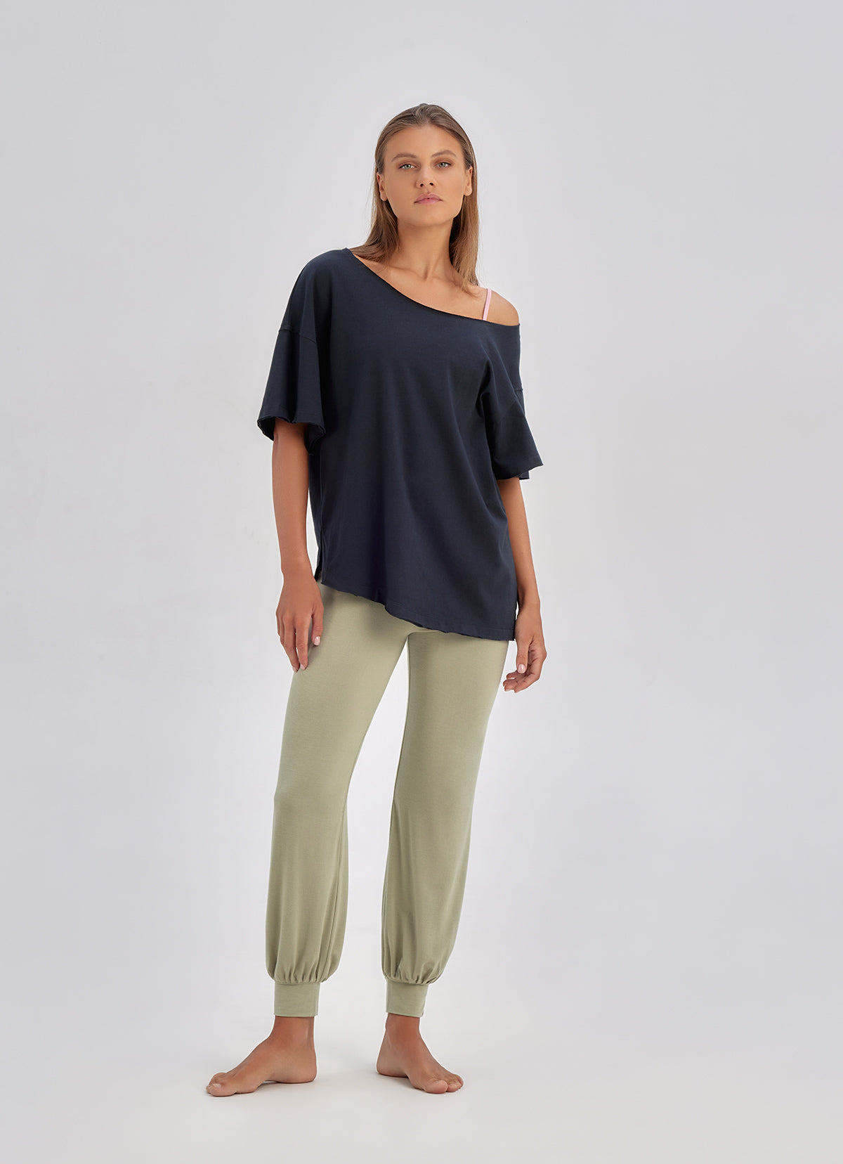 Lop short sleeve_Black