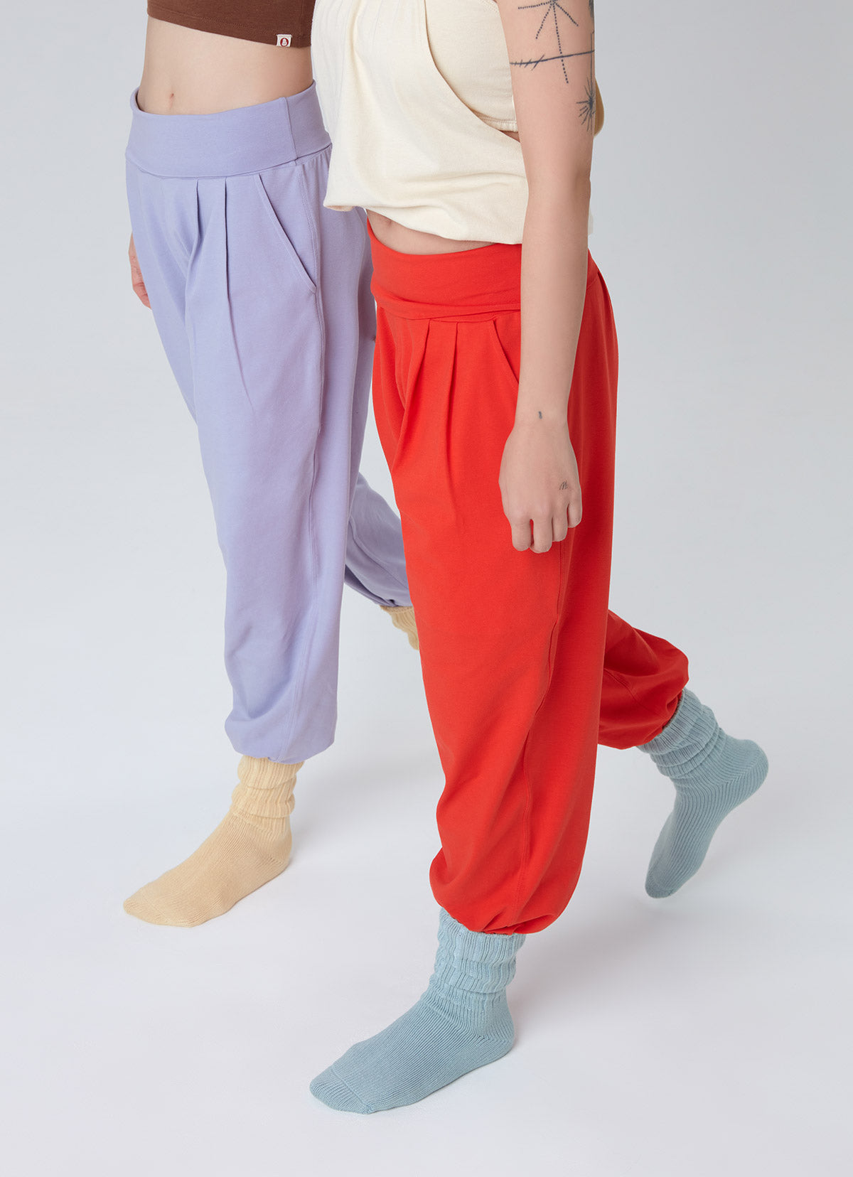 Bulky Rib ankle socks_dyed_Yellow