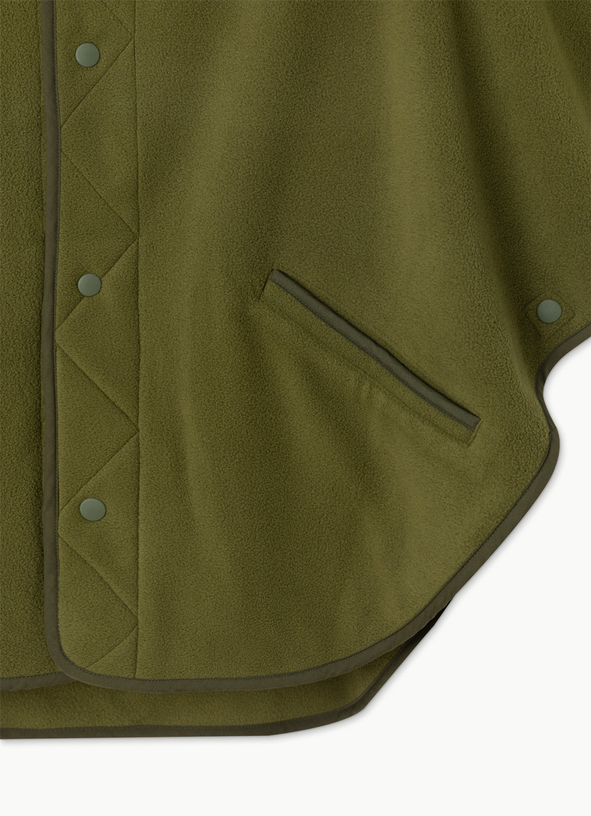 Polar Fleece poncho_Mayfly