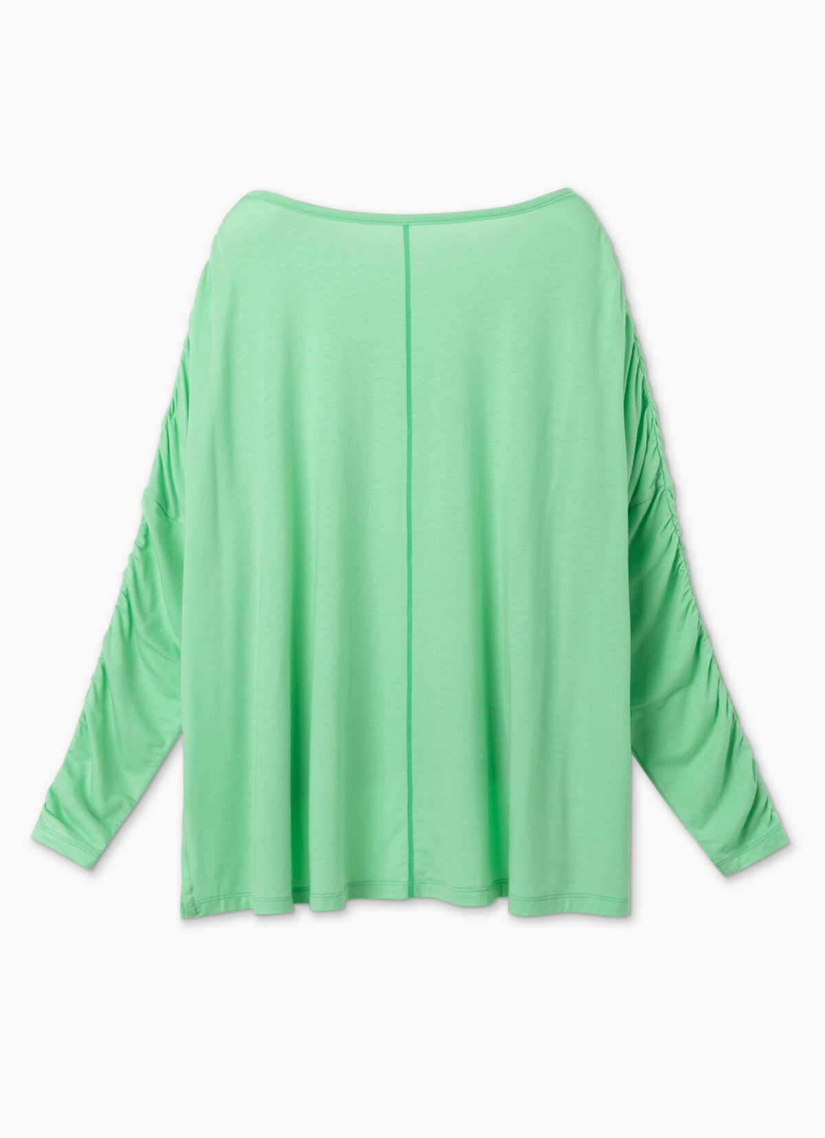 Wrinkle drop sleeve_Spring Bud