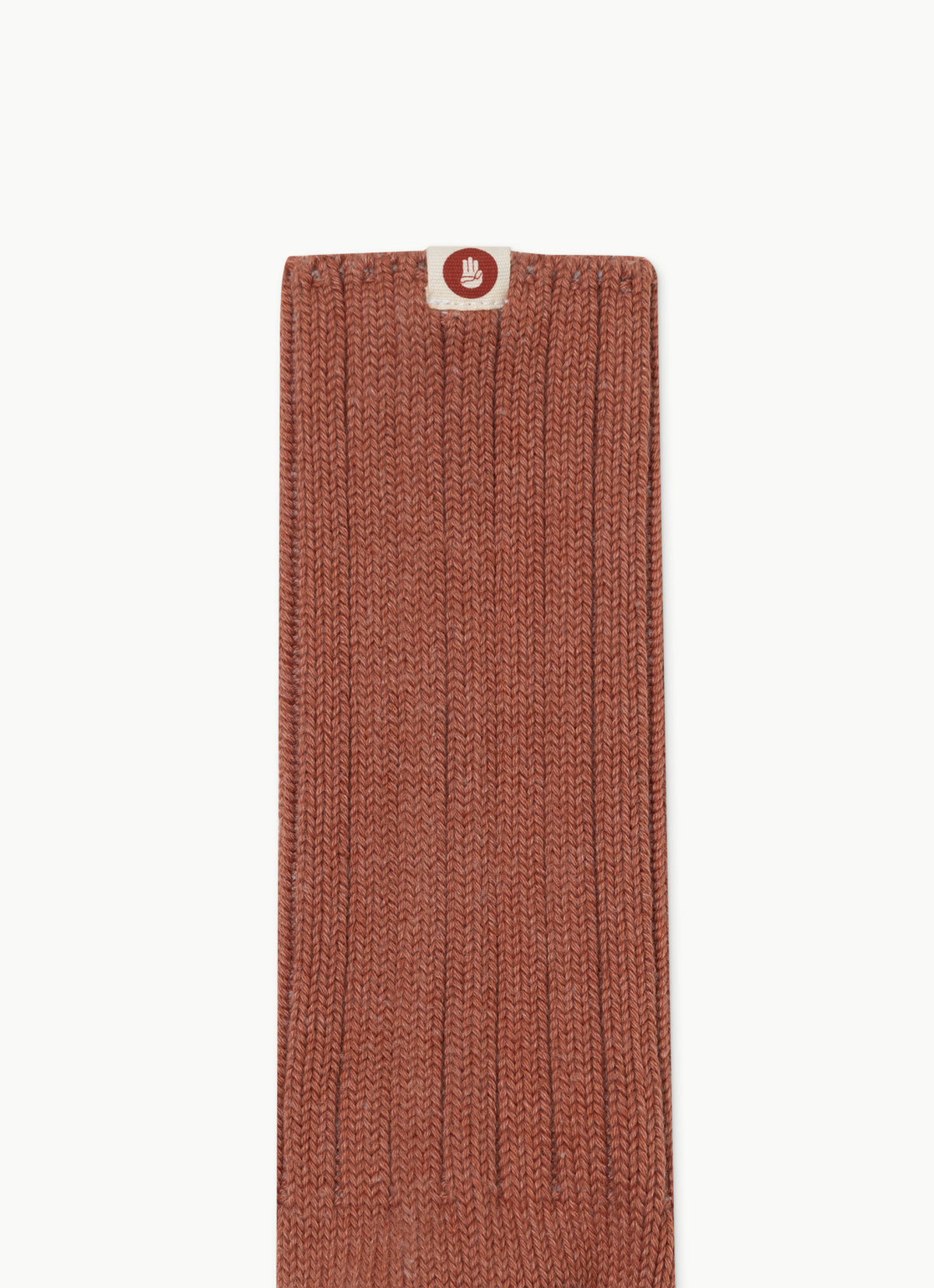 Bulky Rib ankle socks_dyed_Sunburn