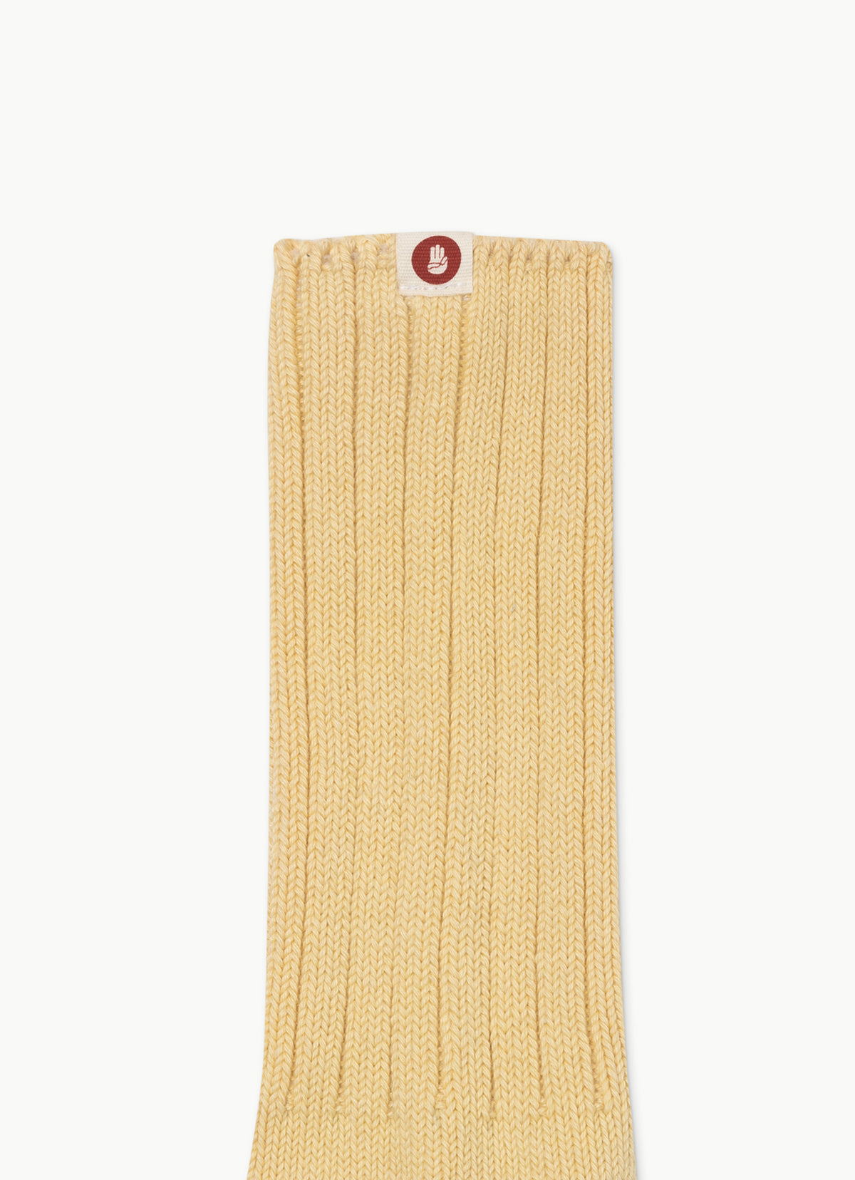 Bulky Rib ankle socks_dyed_Yellow