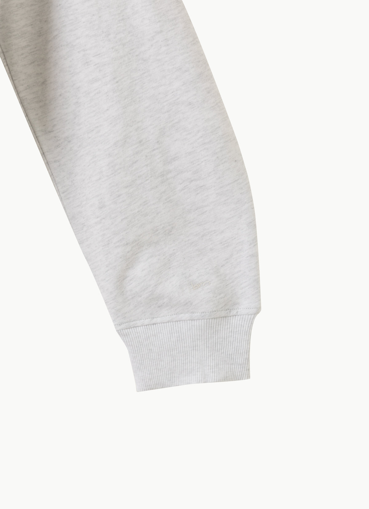Pubar zip-up hoodie_Melange Grey