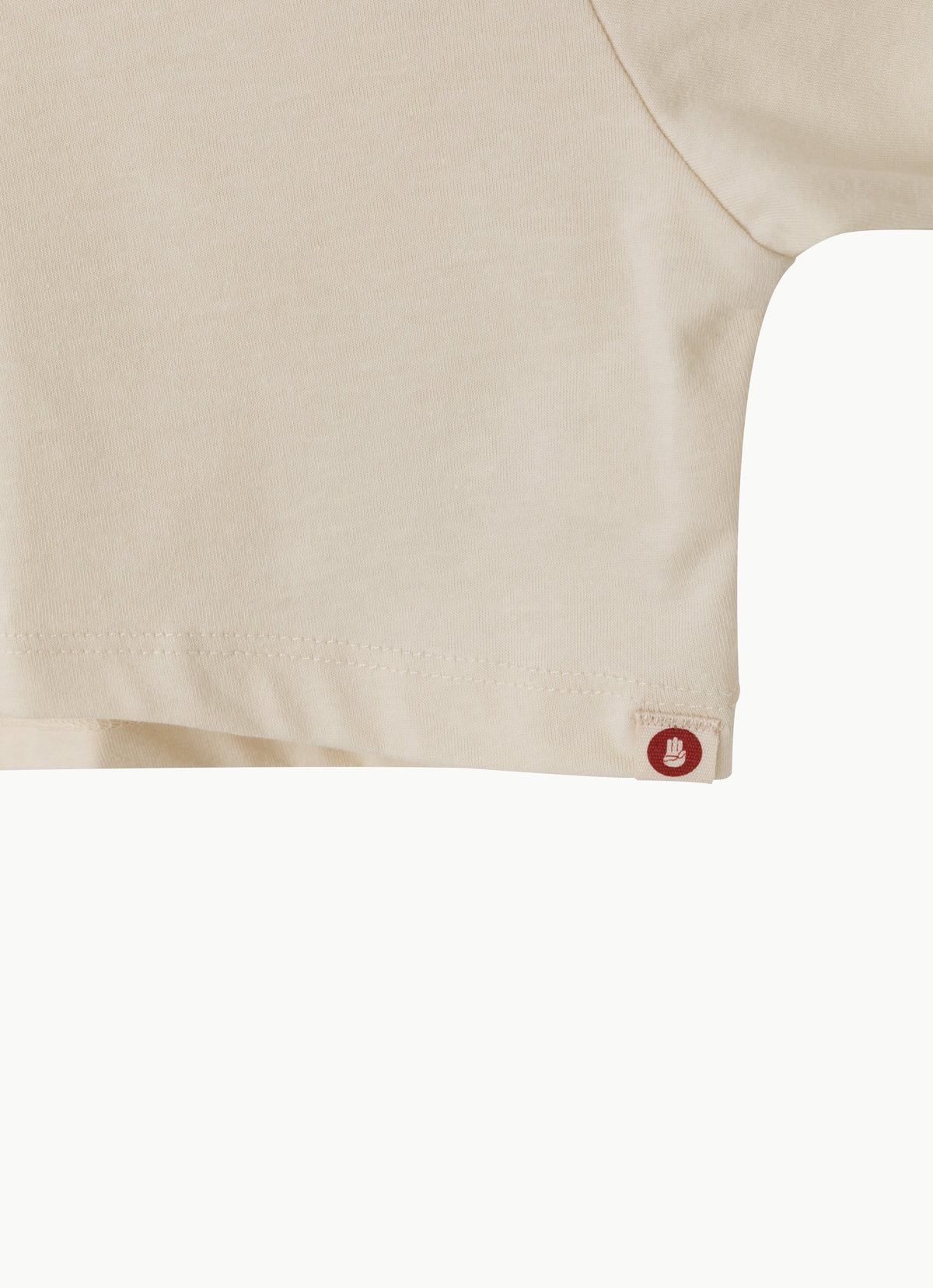 Wide long sleeve crop top_Seadpearl