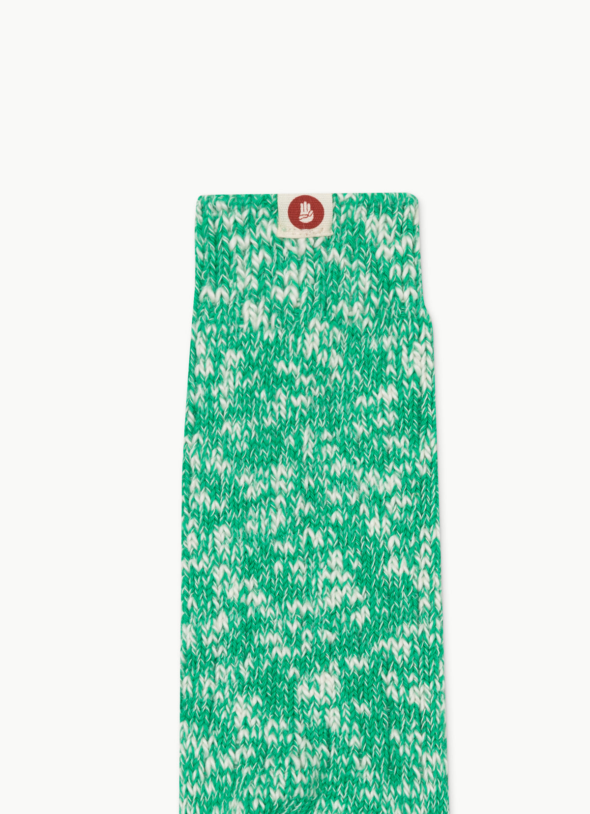 Flake ankle socks_Simply Green