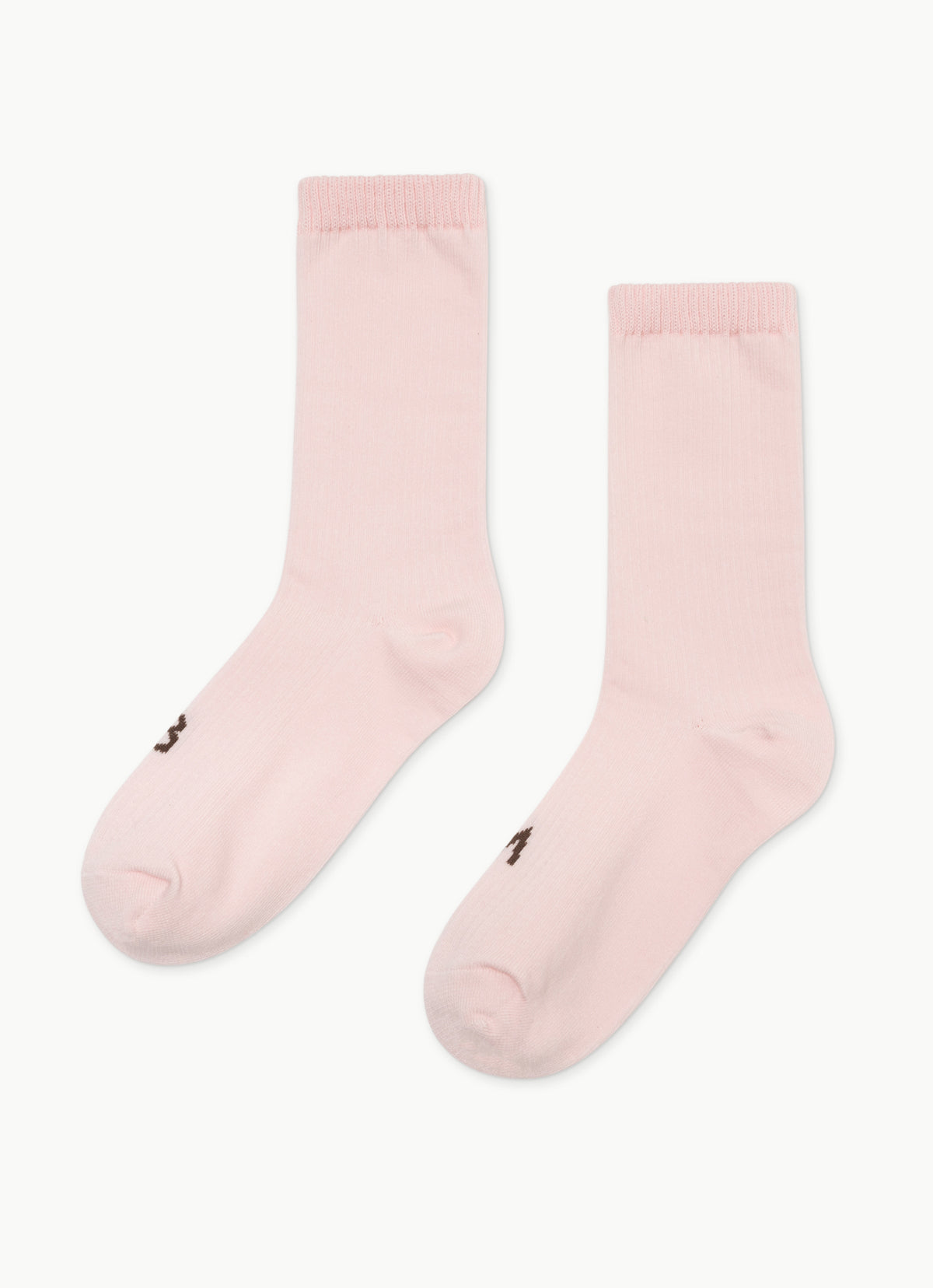 Rib ankle socks_Cloud Pink