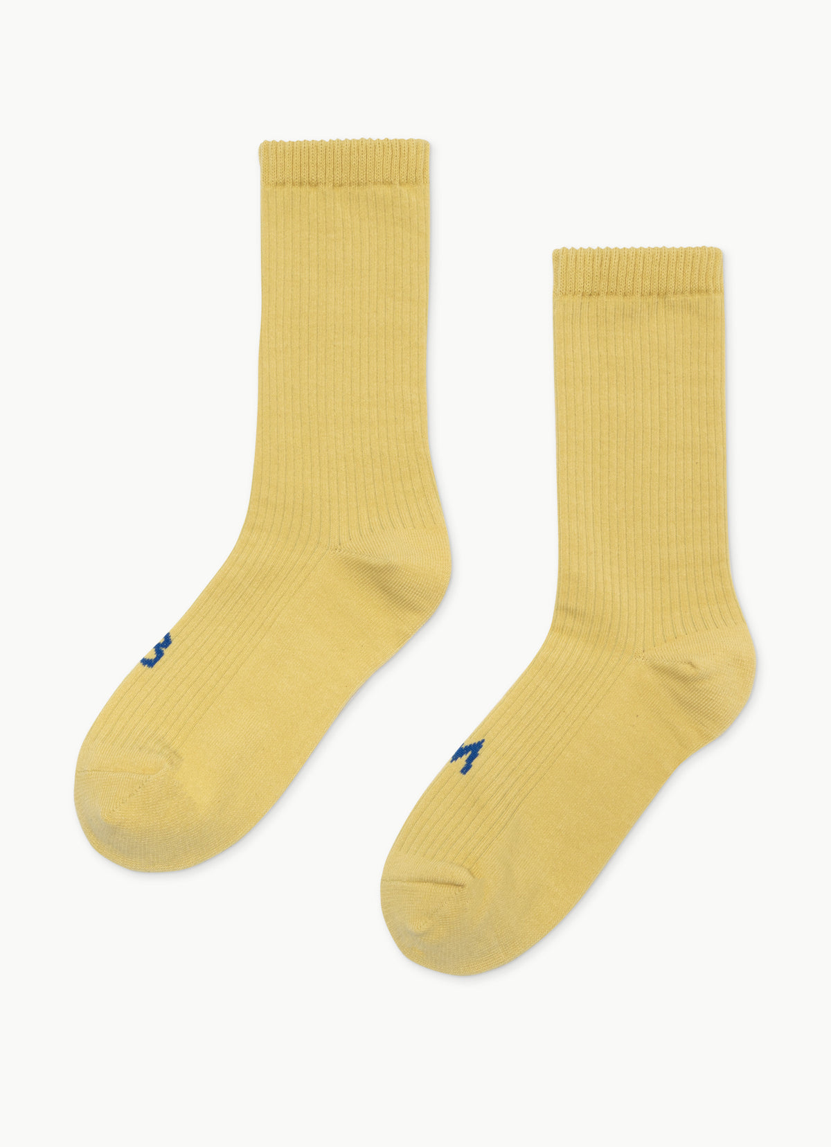 Rib ankle socks_Rattan