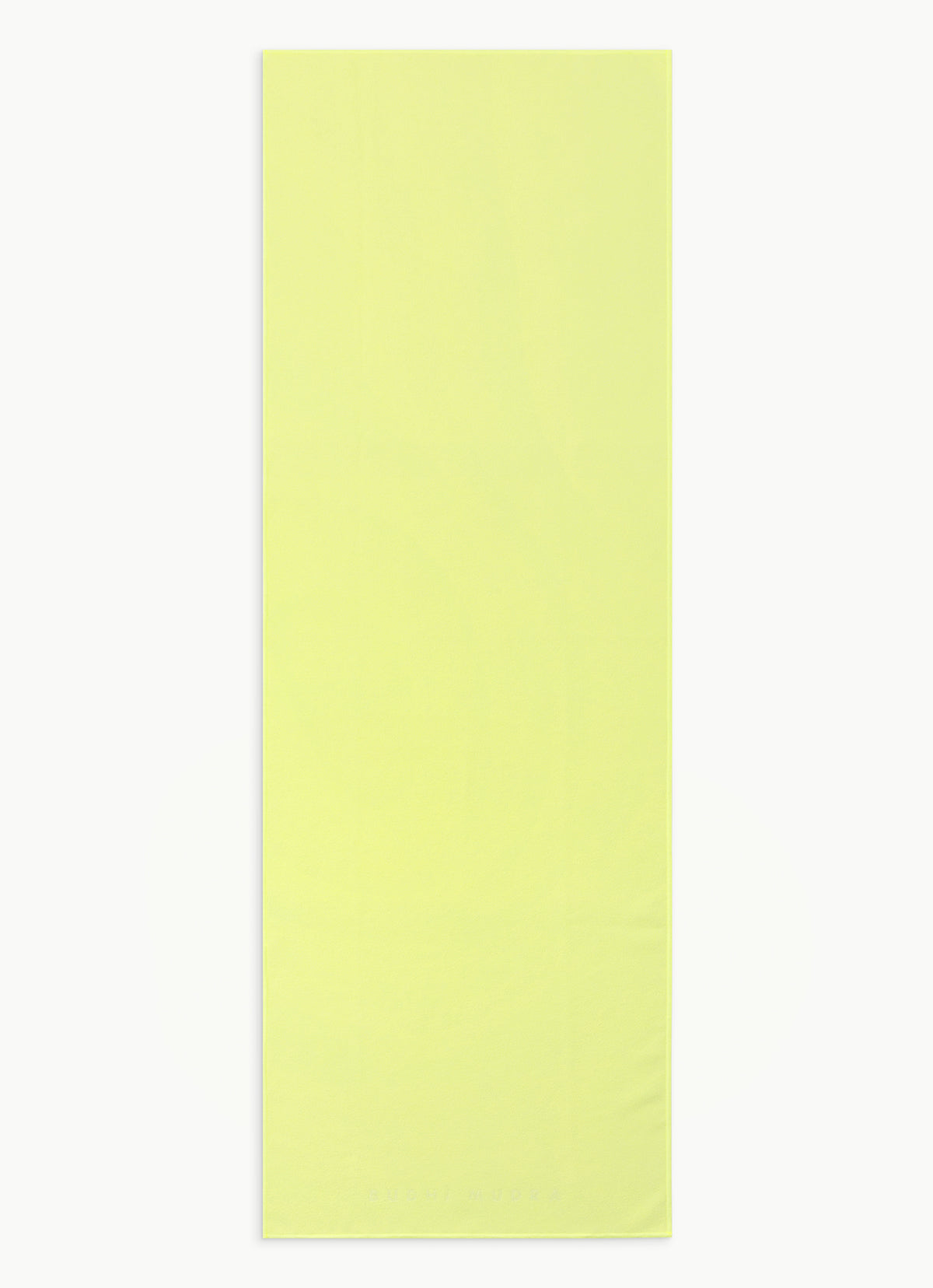 Budhi Mudra yoga mat towel #1_Custard