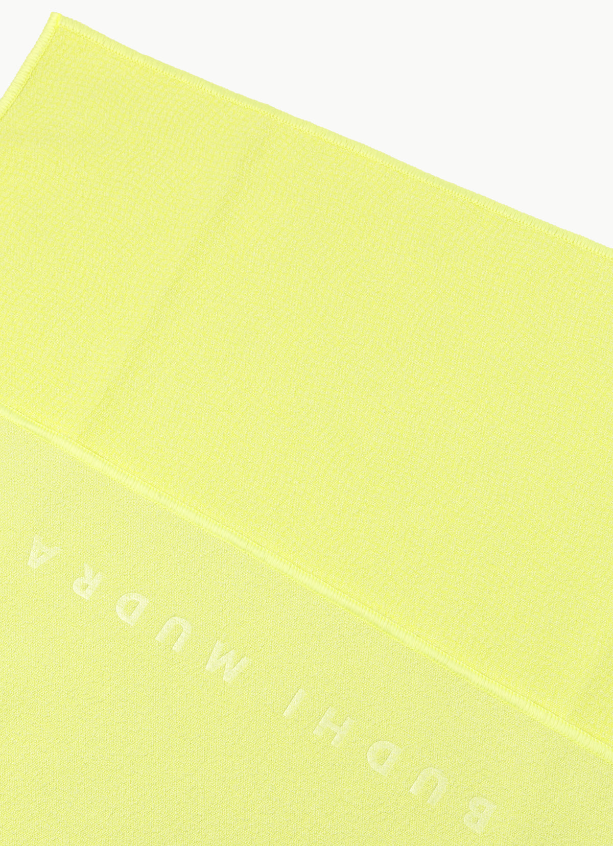 Budhi Mudra yoga mat towel #1_Custard