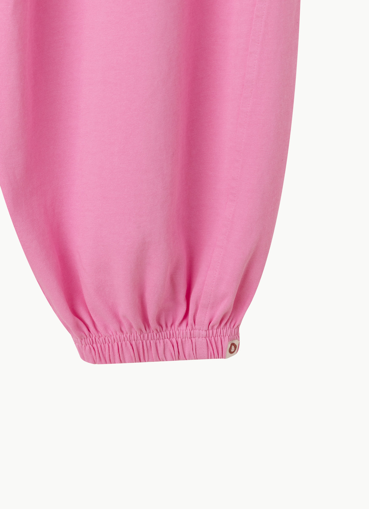 Diagonal jogger pants (Unisex)_Pink
