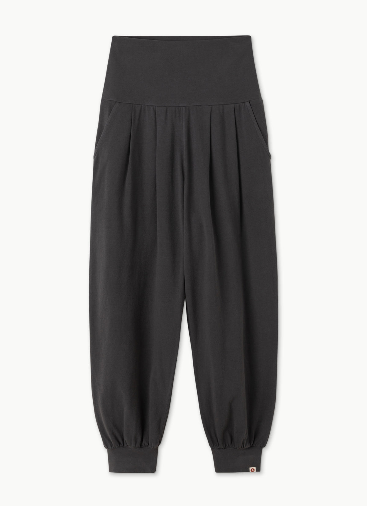 Fortune pants_Garment dyed_Charcoal