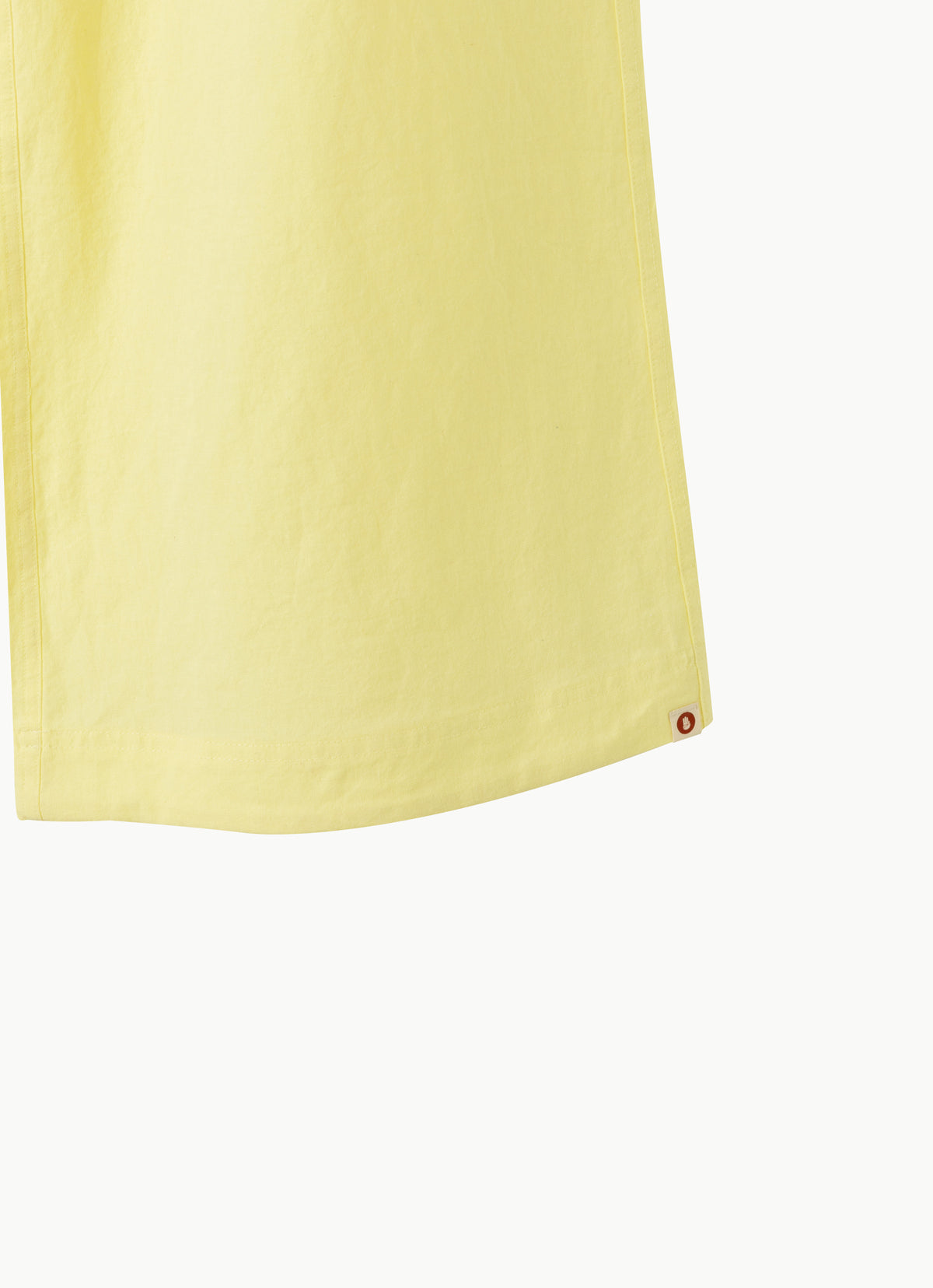 Out pocket wide pants_Lemon