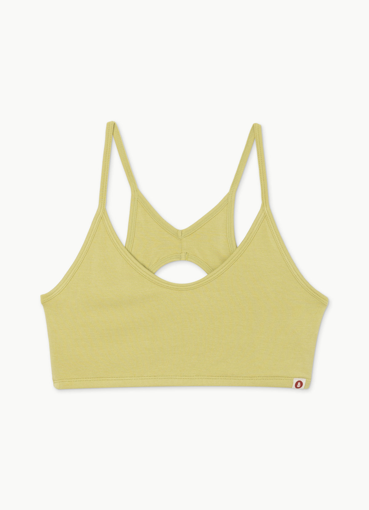 Hole bra top_Shadow Green