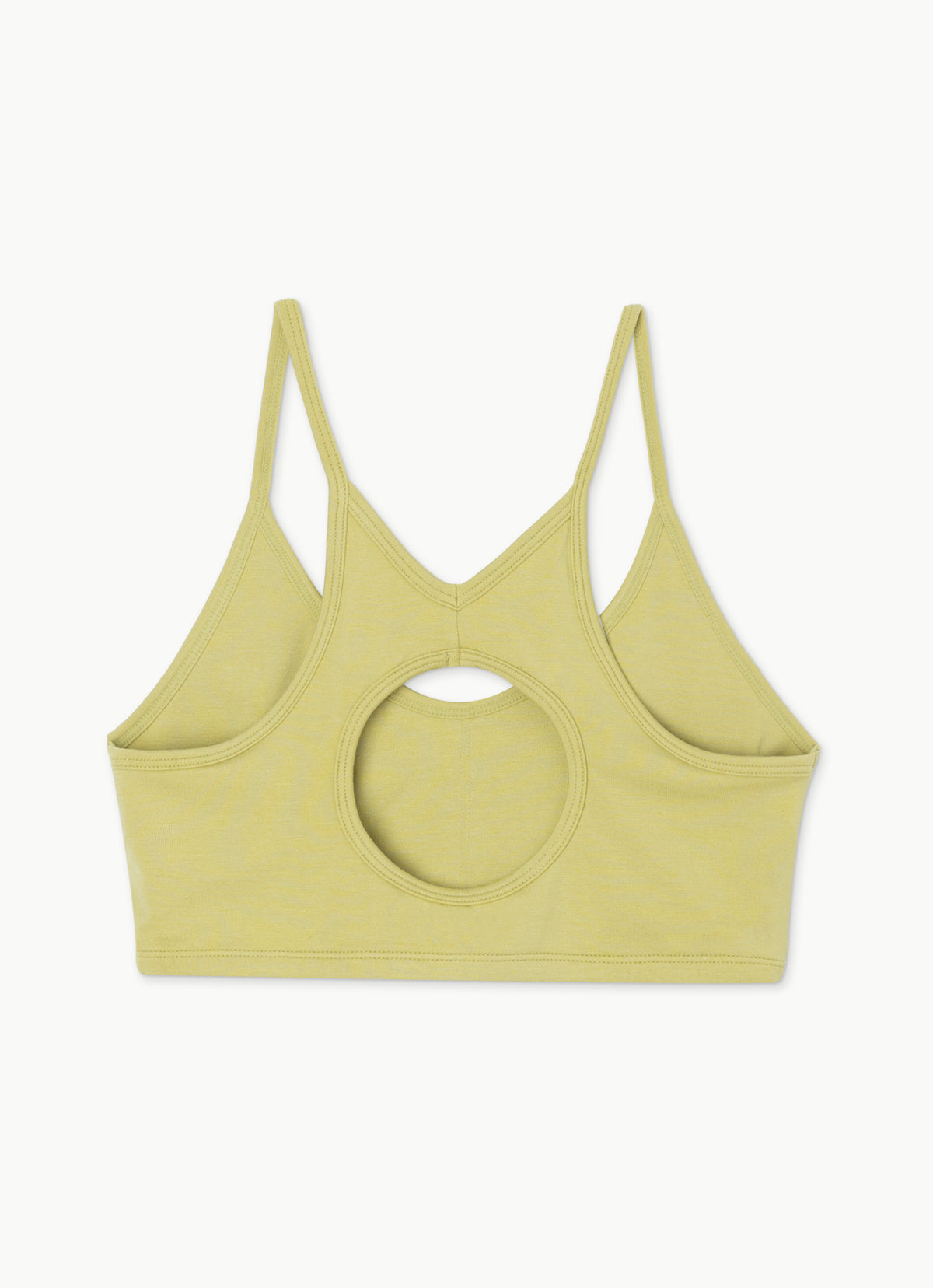 Hole bra top_Shadow Green
