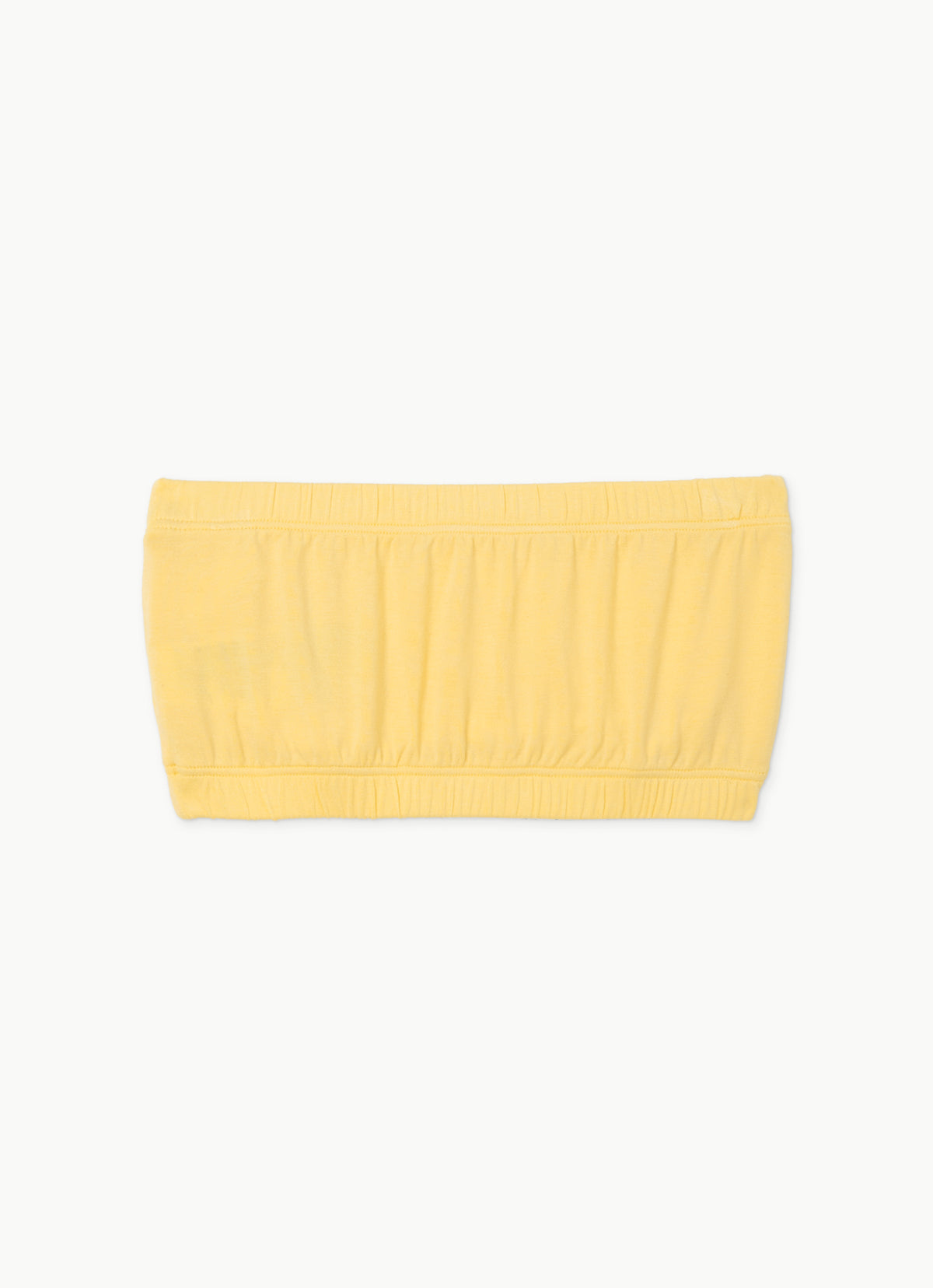 Short tube top_Yellow