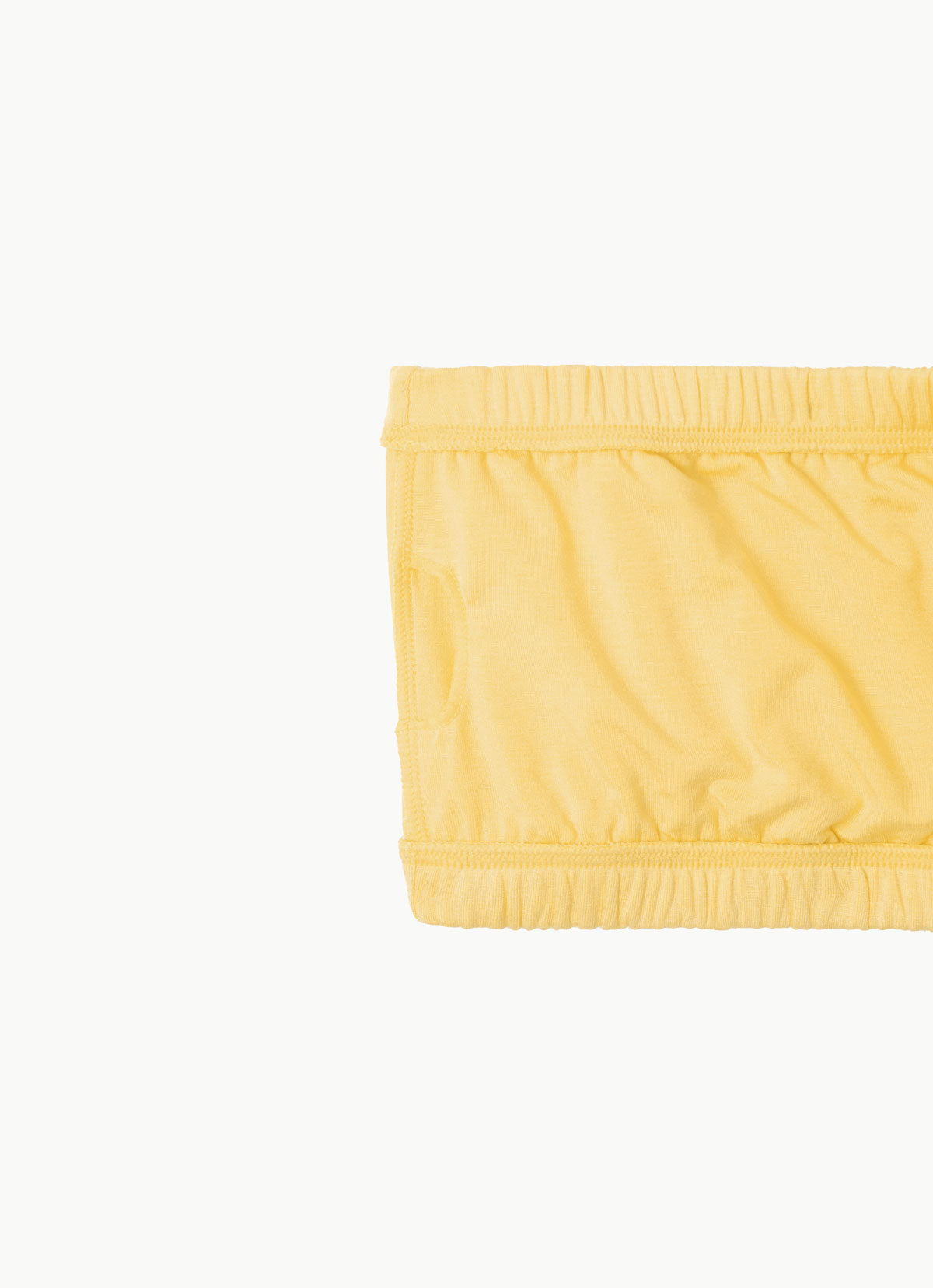 Short tube top_Yellow