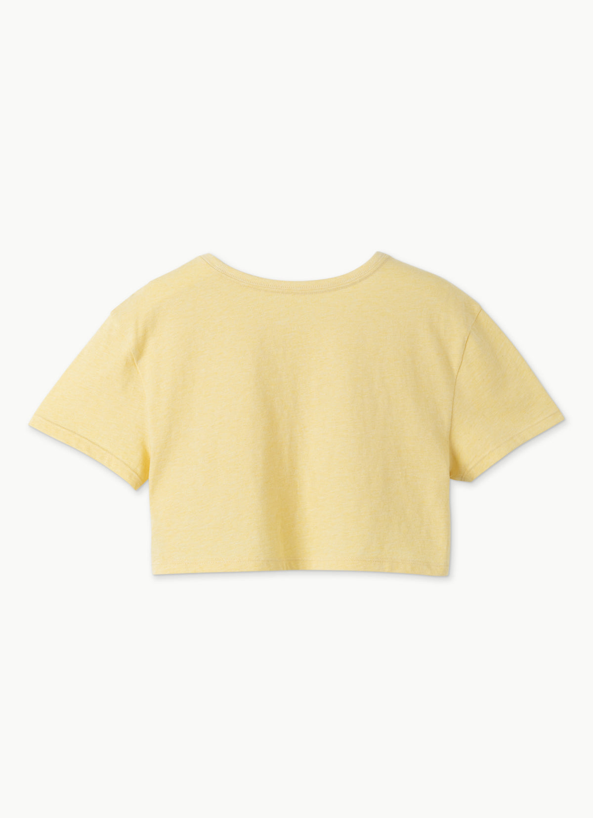 Kona short sleeve #2_Melange Yellow