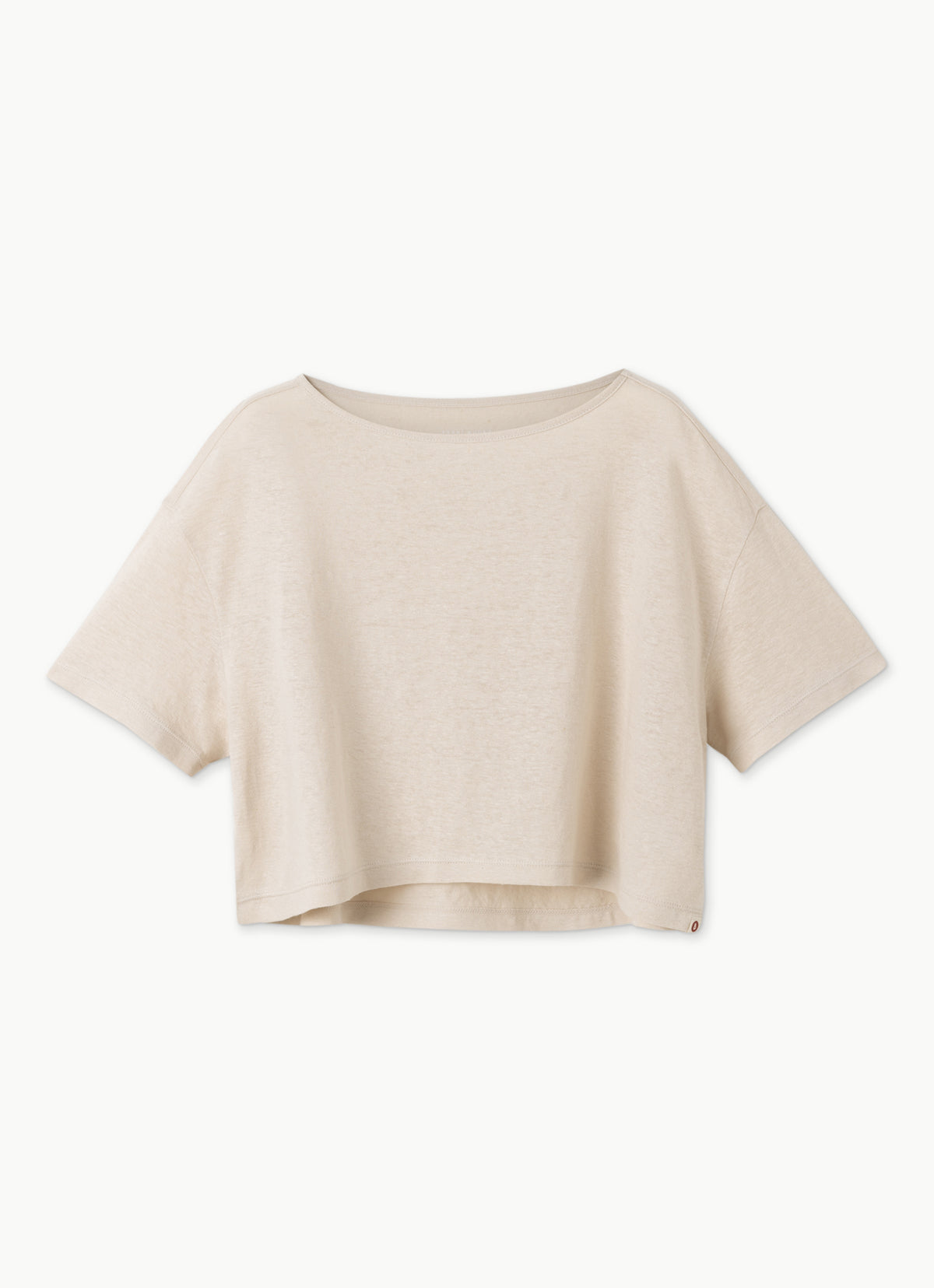 Medio short sleeve (Linen ver.)_Beige