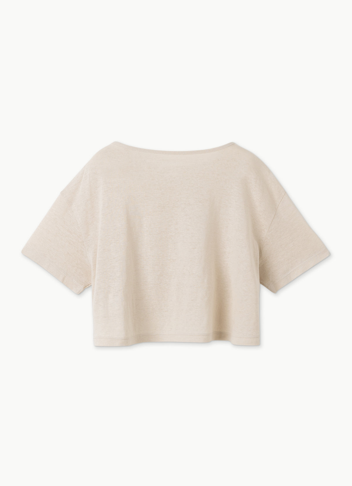 Medio short sleeve (Linen ver.)_Beige