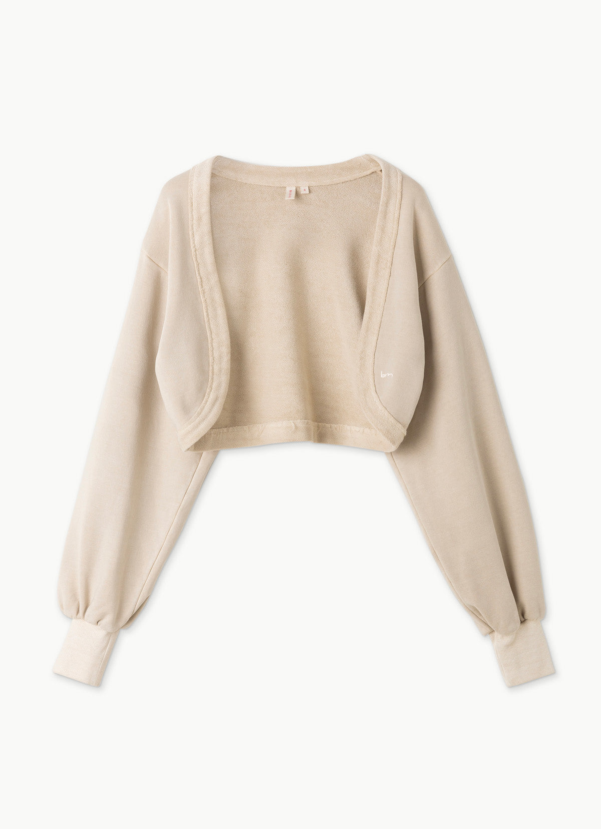 Volume bolero jacket_Taupe