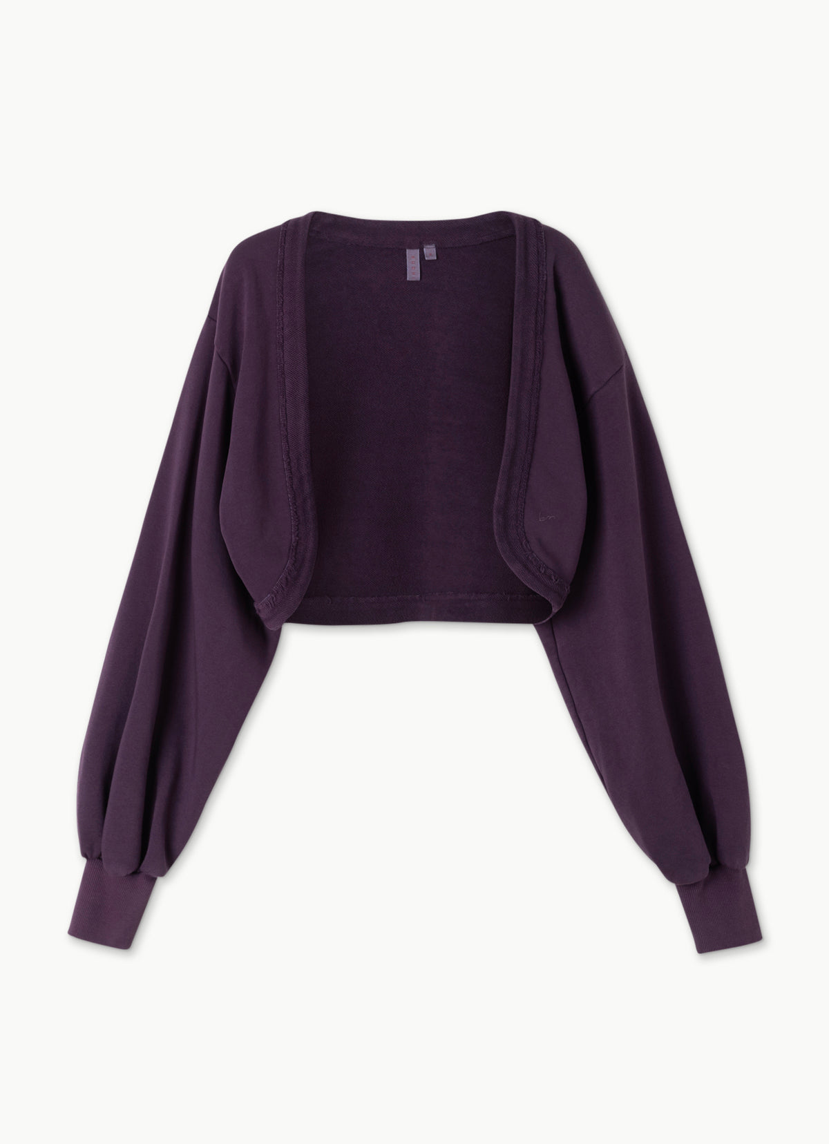 Volume bolero jacket_Plum Perfect