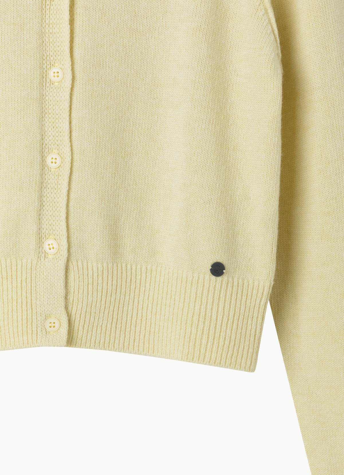 Petite cardigan_Light Yellow