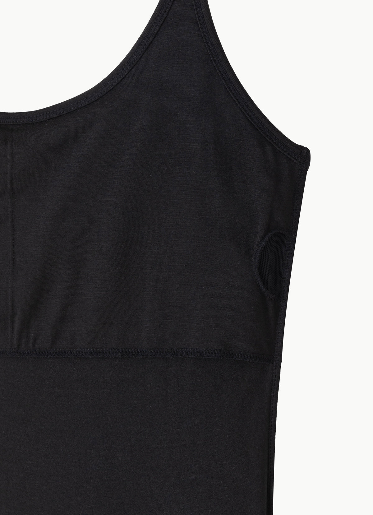 Deep V jumpsuit_Black