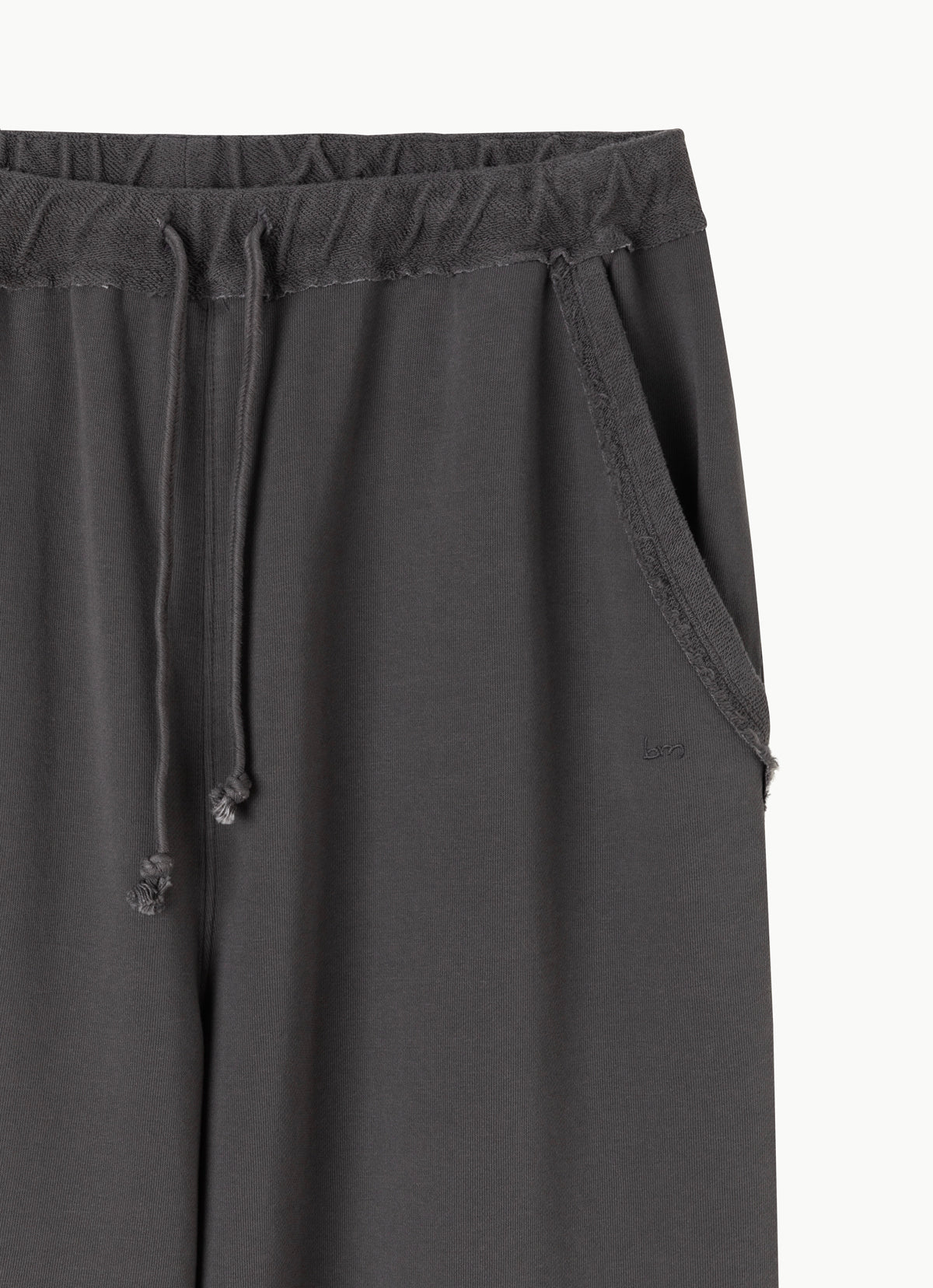 Loose sweat pants (Unisex)_Dark Grey