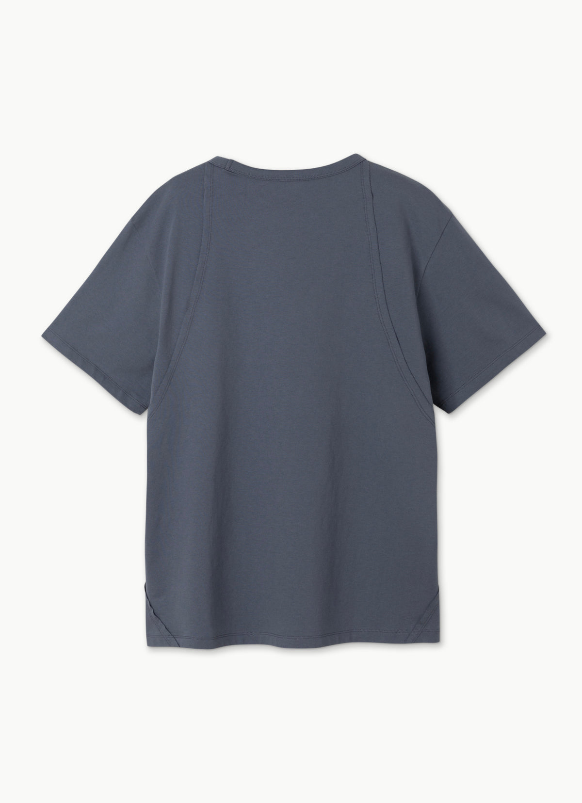 Circle short sleeve (For Men)_Grisaille