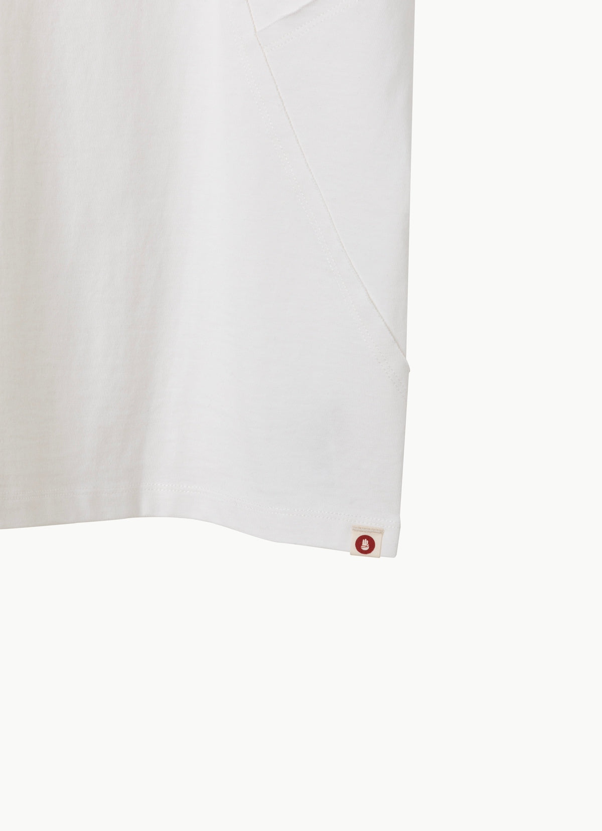 Circle short sleeve (For Men)_White Alyssum