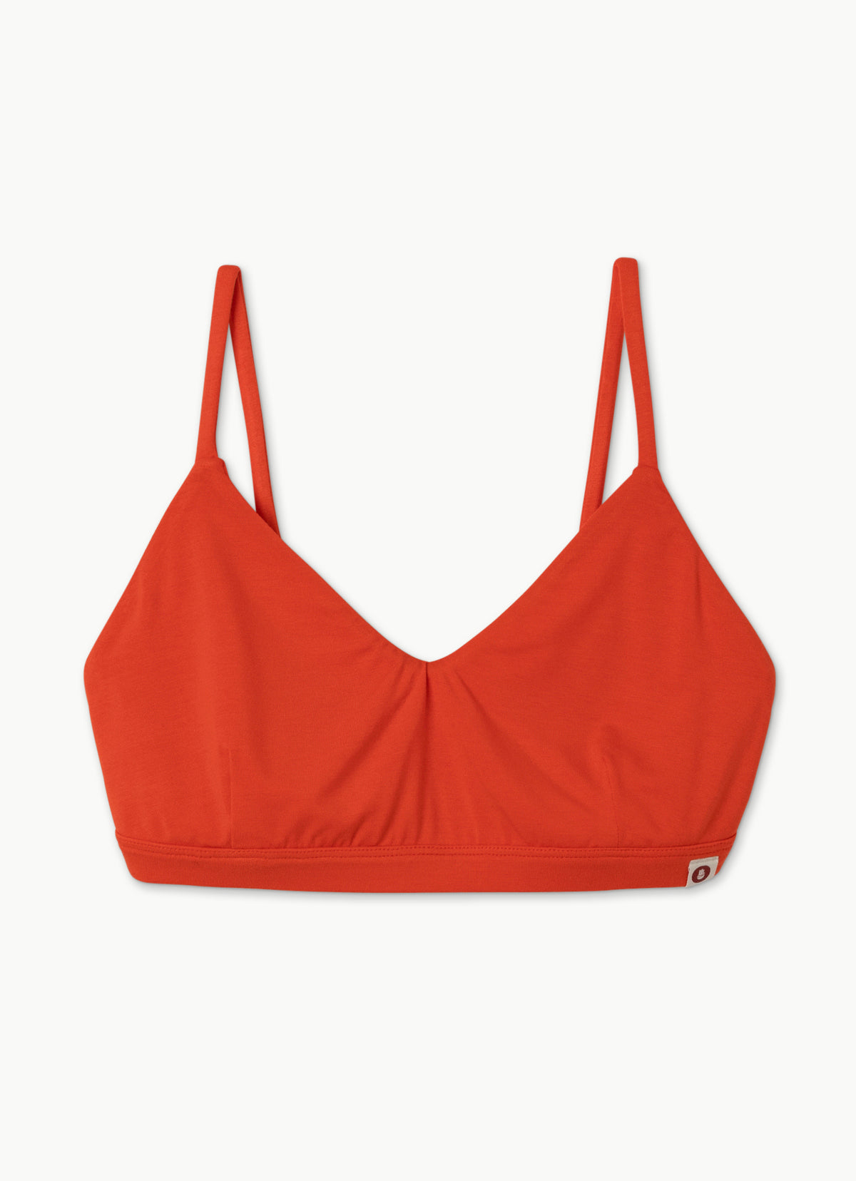 One-tone bra top_Cherry Tomato