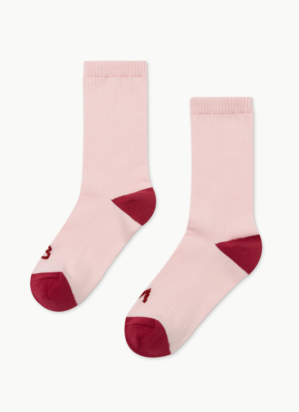 Rib ankle socks #2_Pink Multi