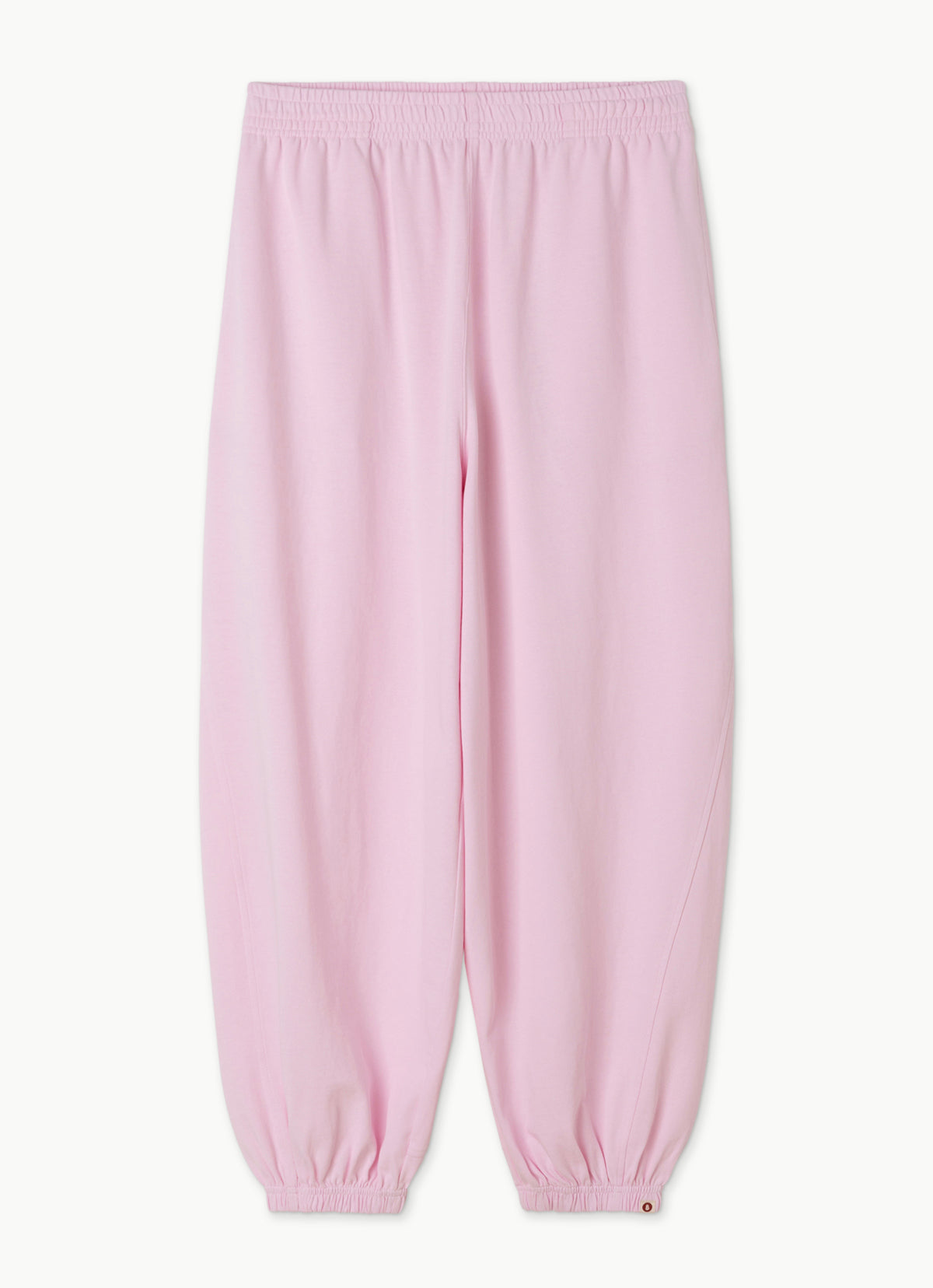 Diagonal jogger pants (Unisex)_Pink Tulle