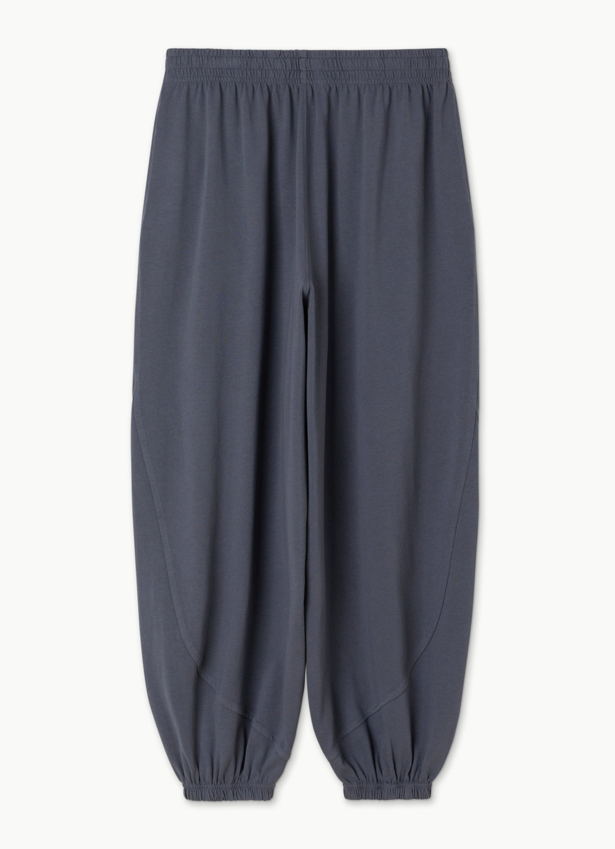 Diagonal jogger pants (Unisex)_Grisaille