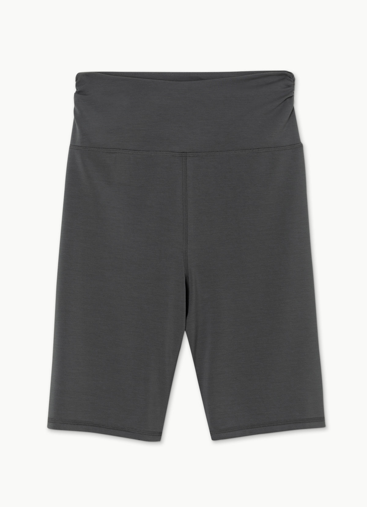 Shirring biker shorts_Blackened Pearl