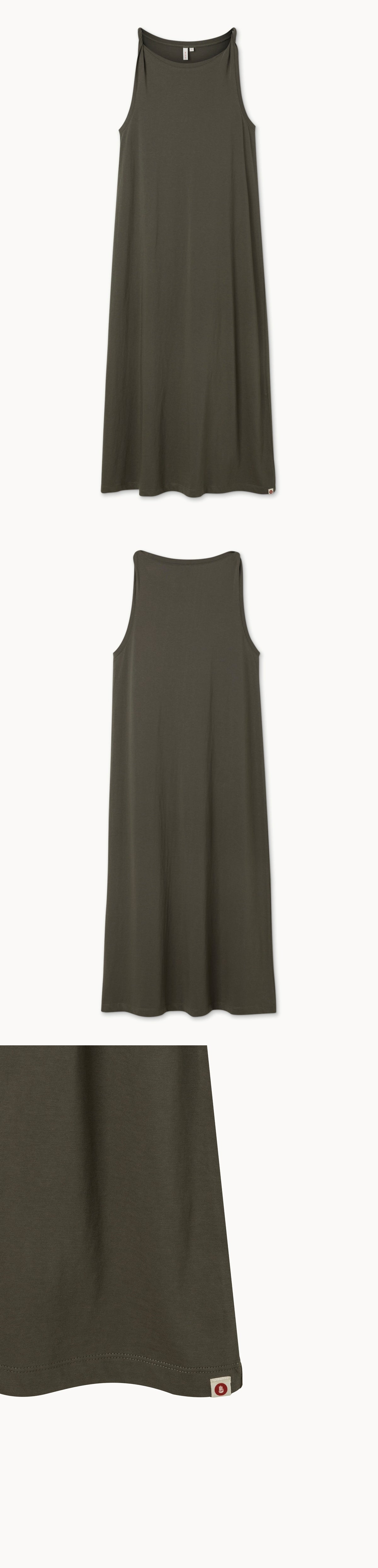 Turn strap onepiece_Smokey Olive